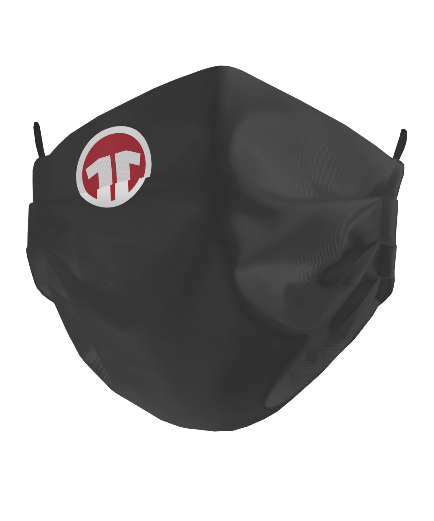 11teamsports Logo Mundmaske Schwarz - schwarz