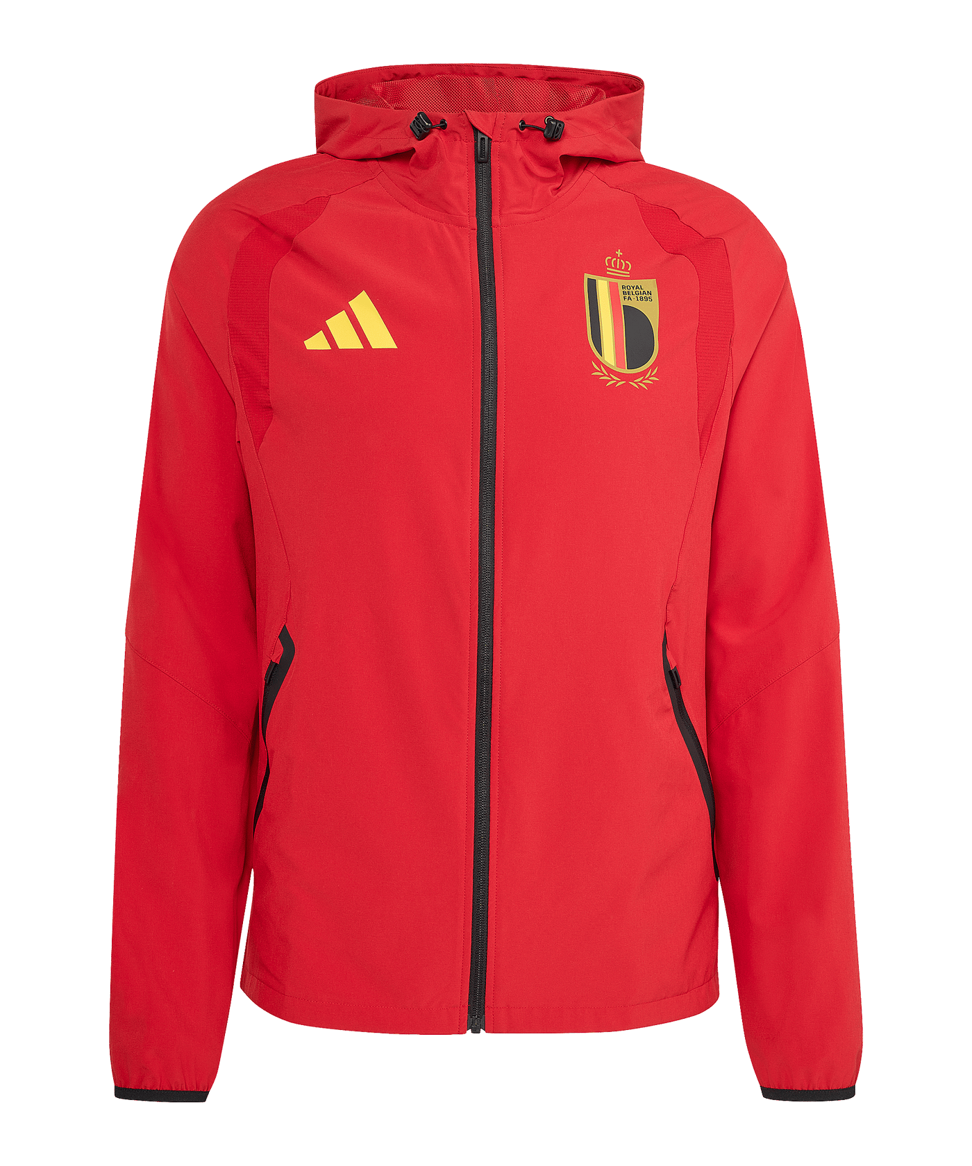 adidas Belgien Tiro Tech Windjacke Rot - rot