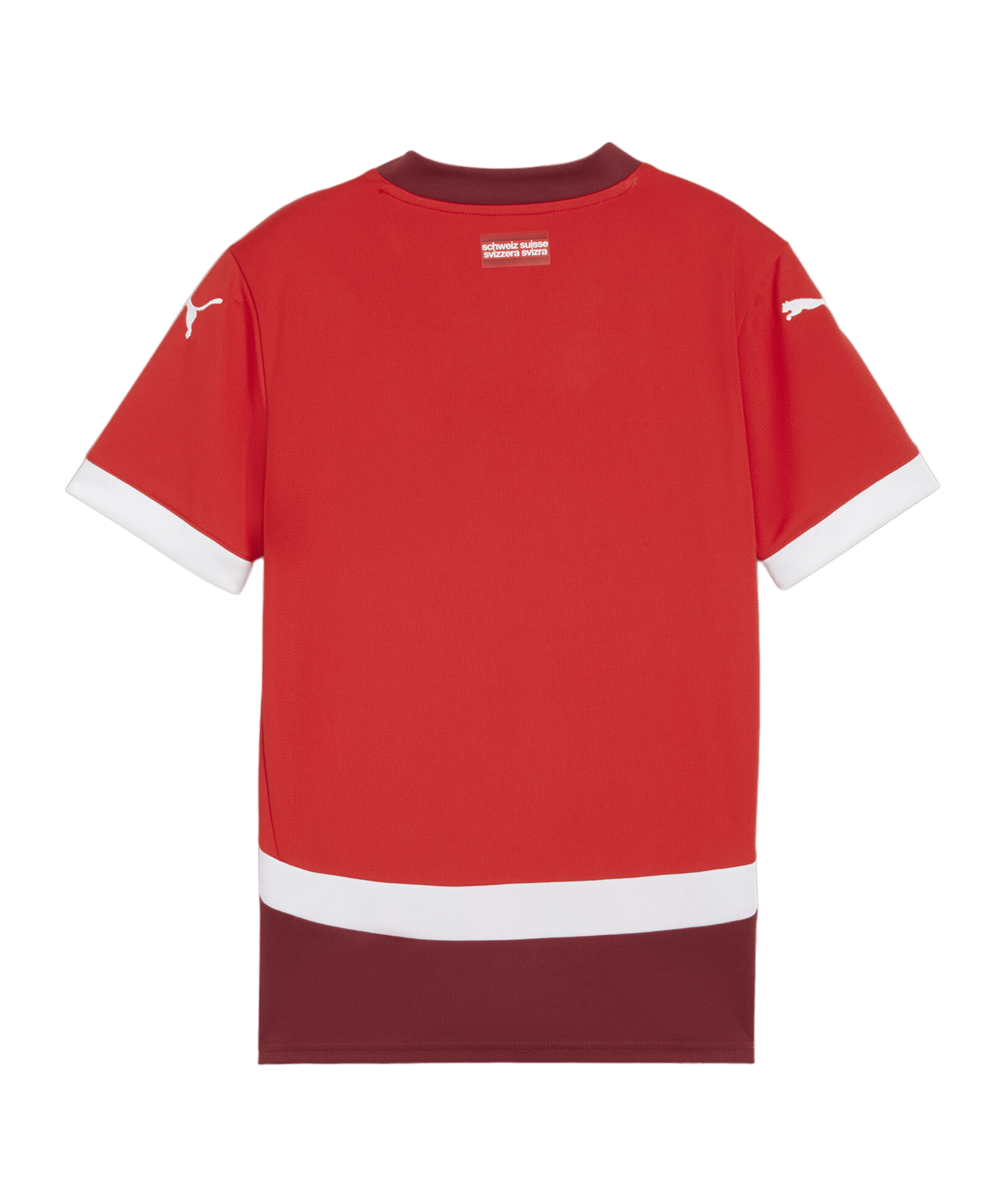 PUMA Schweiz Trikot Home EM 2024 Kids Rot F01 - rot