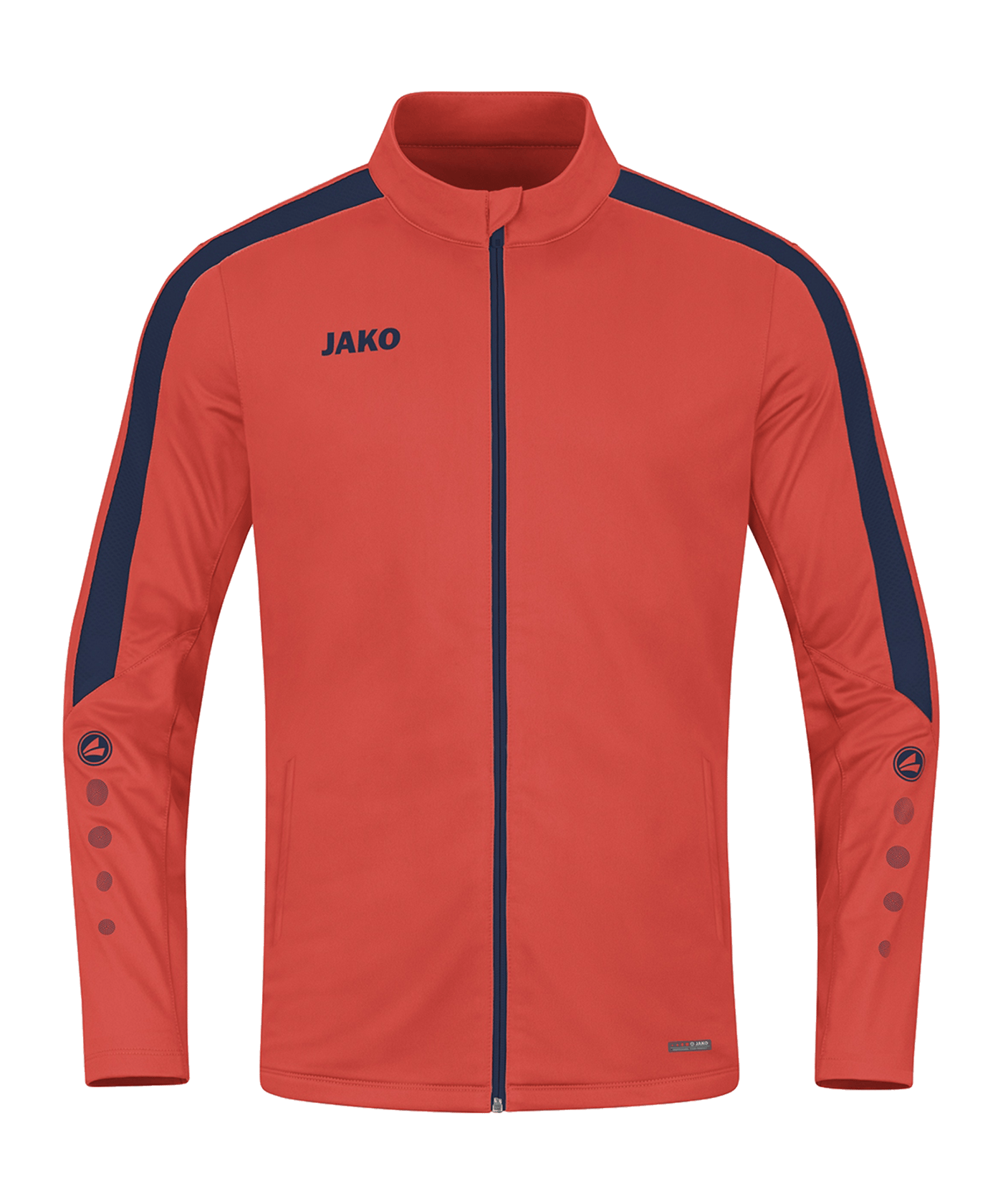 JAKO Power Polyesterjacke Damen Orange Blau F375 - orange