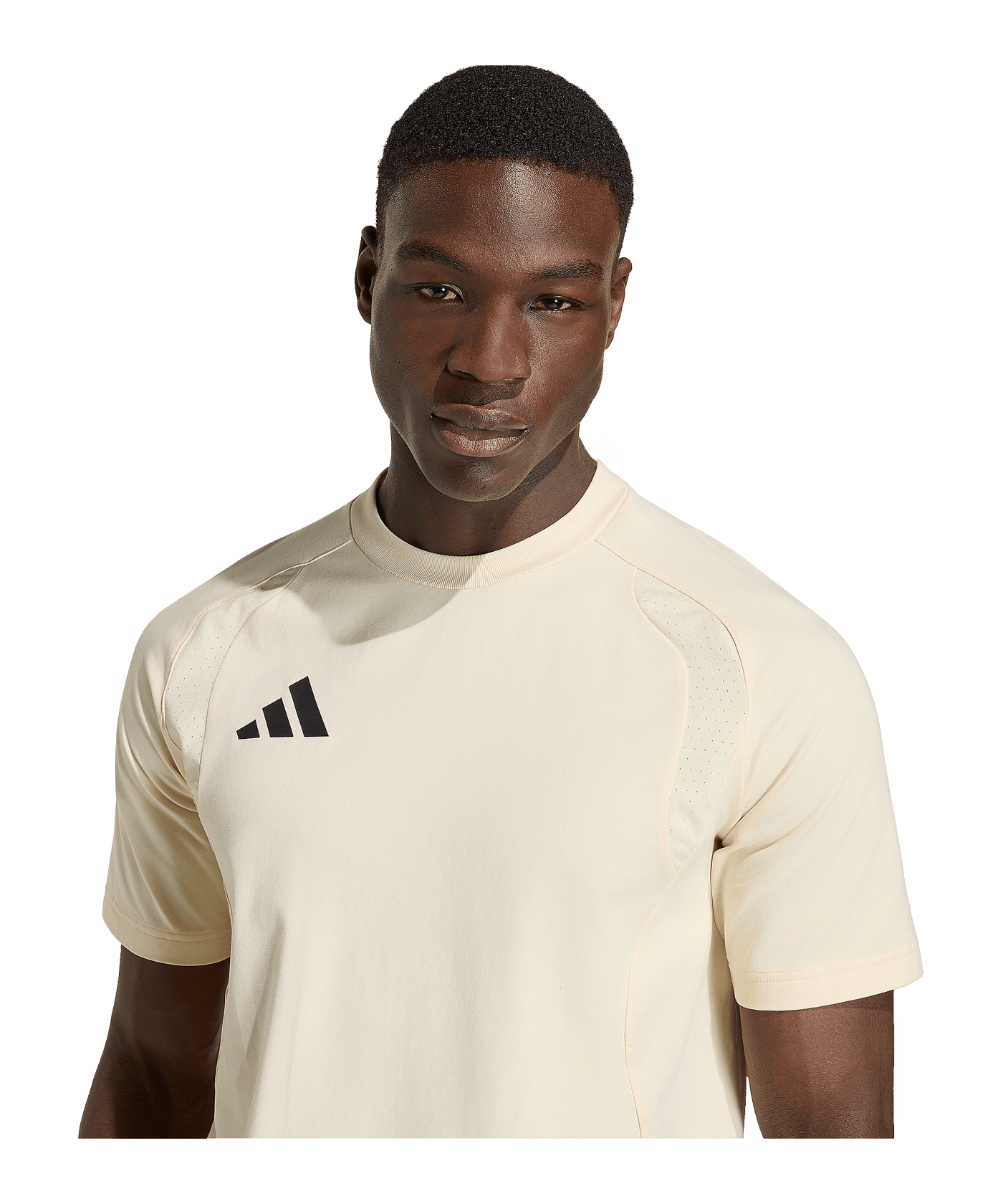 adidas Tiro Travel T-Shirt Beige - beige