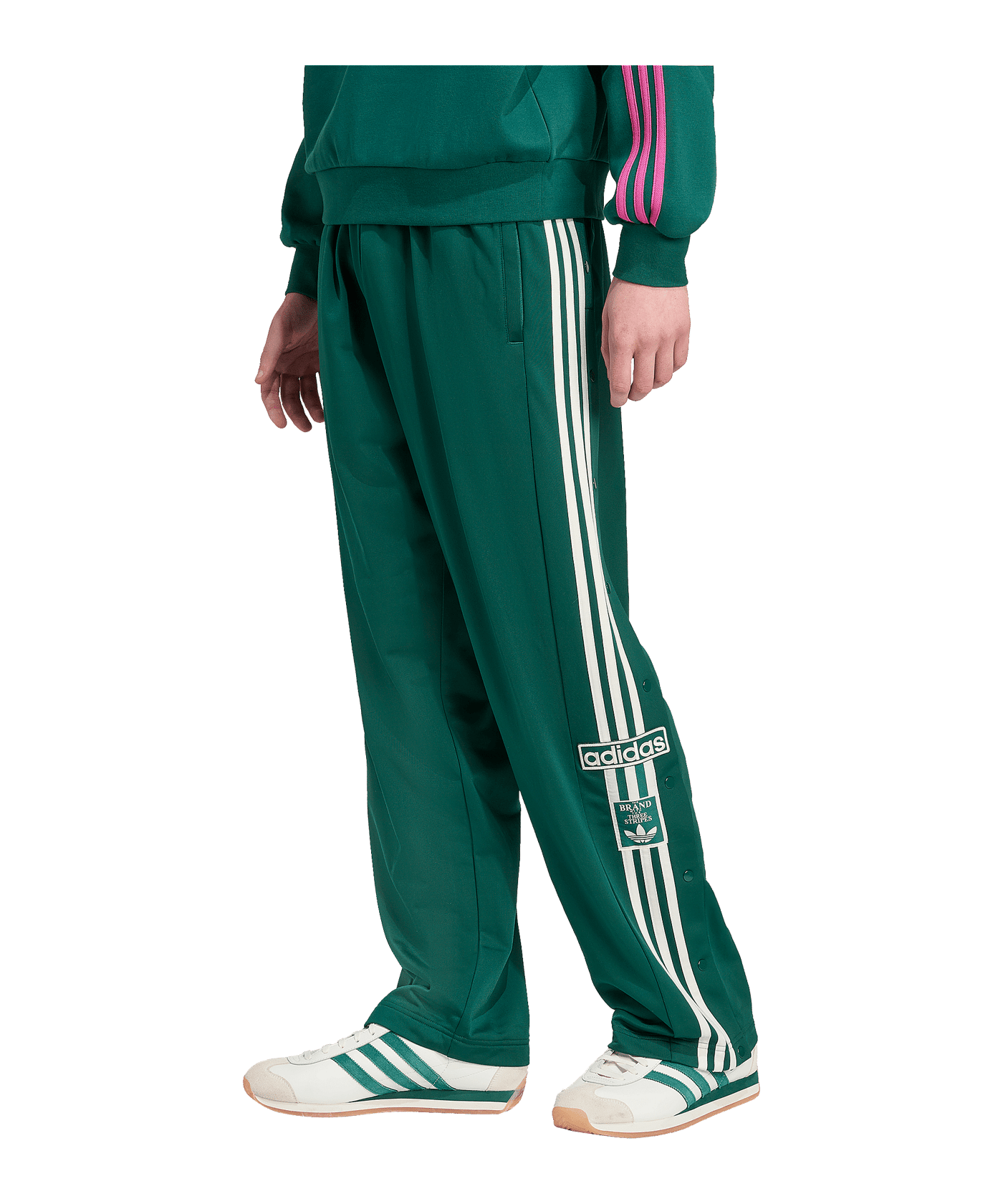 adidas Originals Adibreak Classic Track Hose Grün - gruen