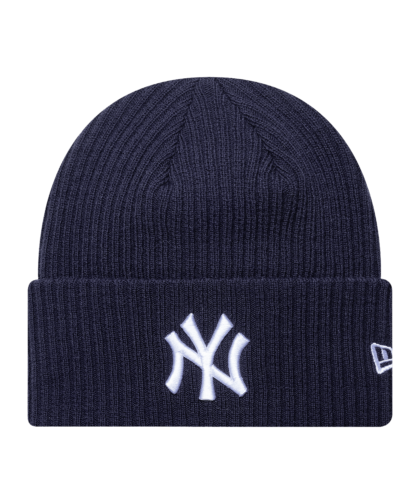 New Era MLB Wide Cuff New York Yankees Beanie Blau - blau