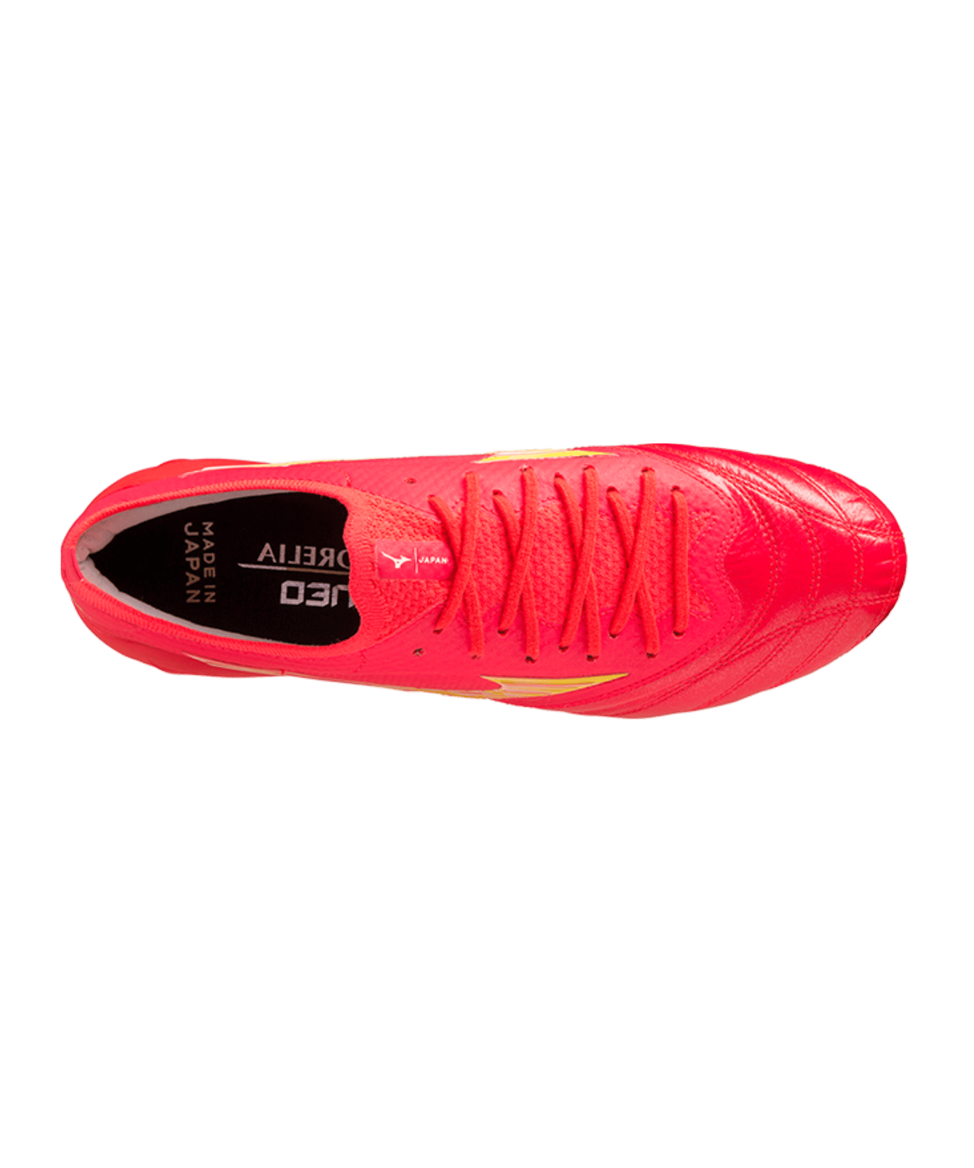 Mizuno Morelia Neo IV Made in Japan FG Release Rot Gelb F64 - rot