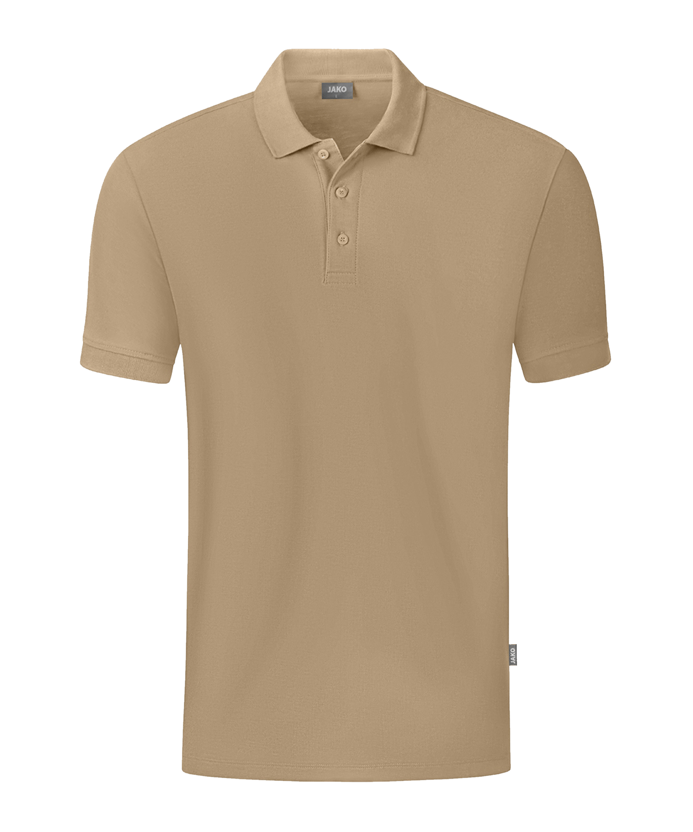 Jako Organic Polo Shirt Braun F380 - braun
