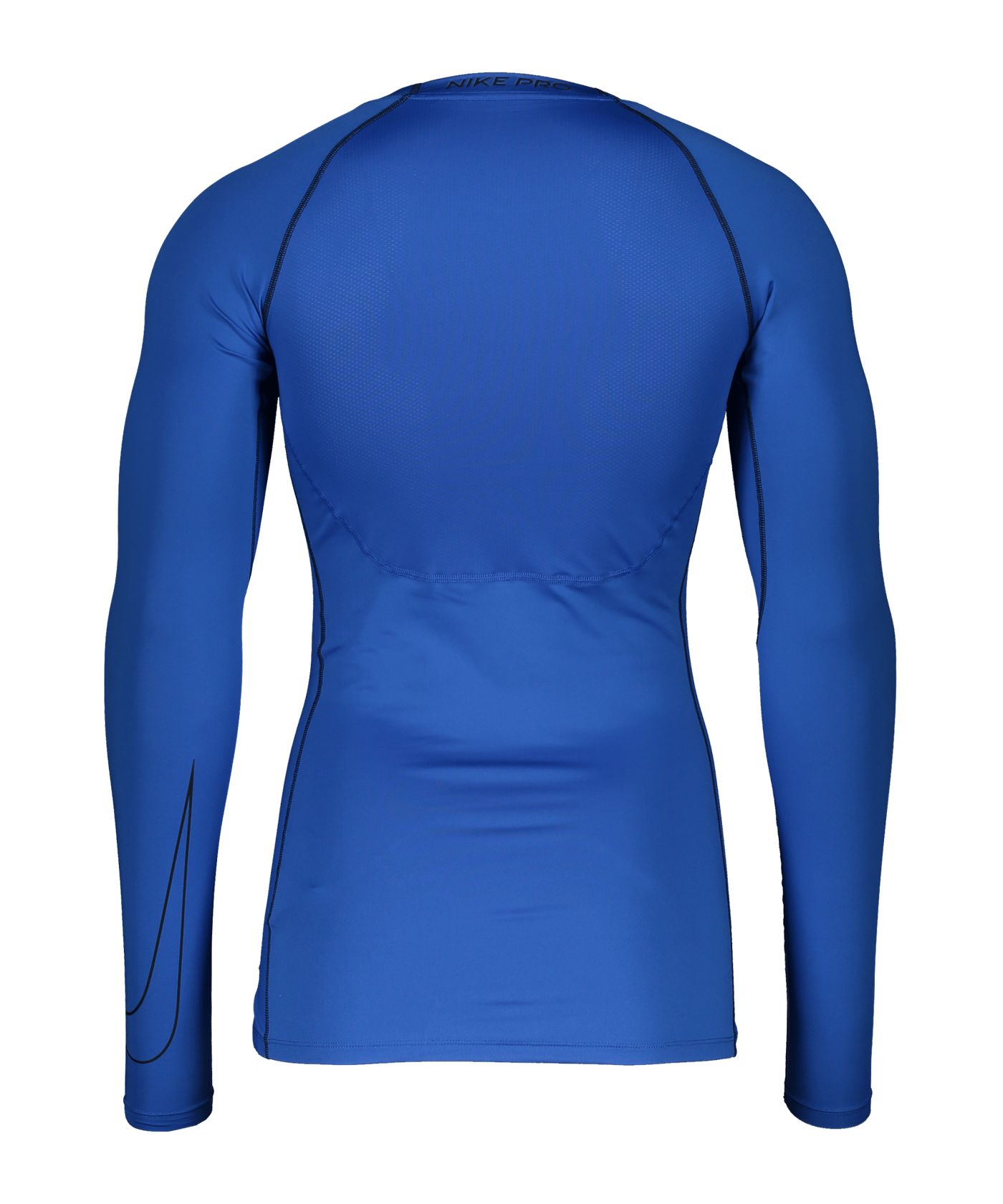 Nike Pro Tight-Fit Sweatshirt Blau Schwarz F480 - blau