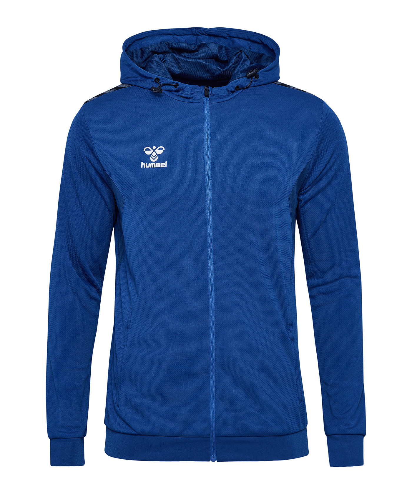 Hummel hmlAUTHENTIC PL Kapuzenjacke Blau F7045 - blau