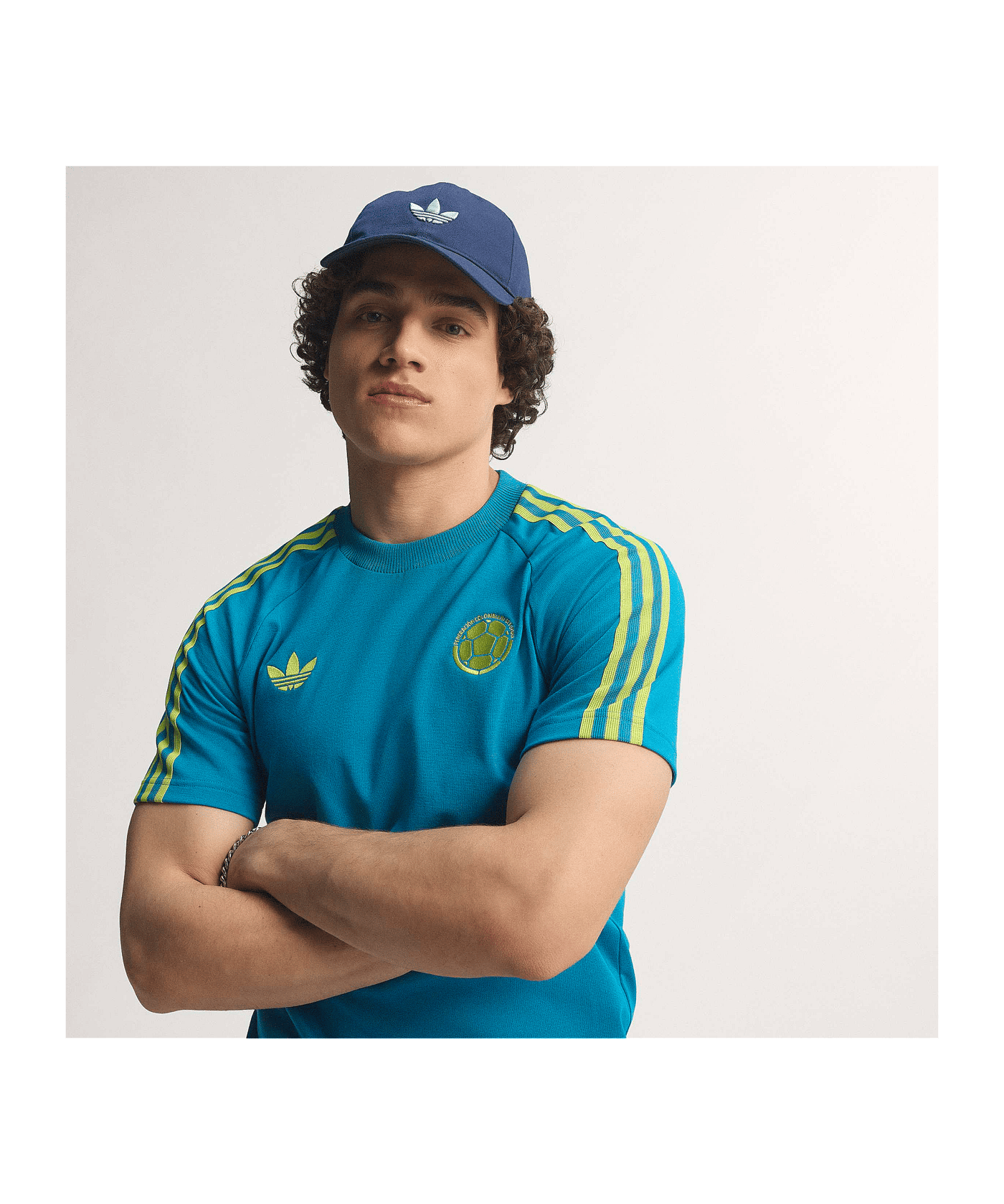 adidas FCF Kolumbien Originals T-Shirt Türkis - tuerkis