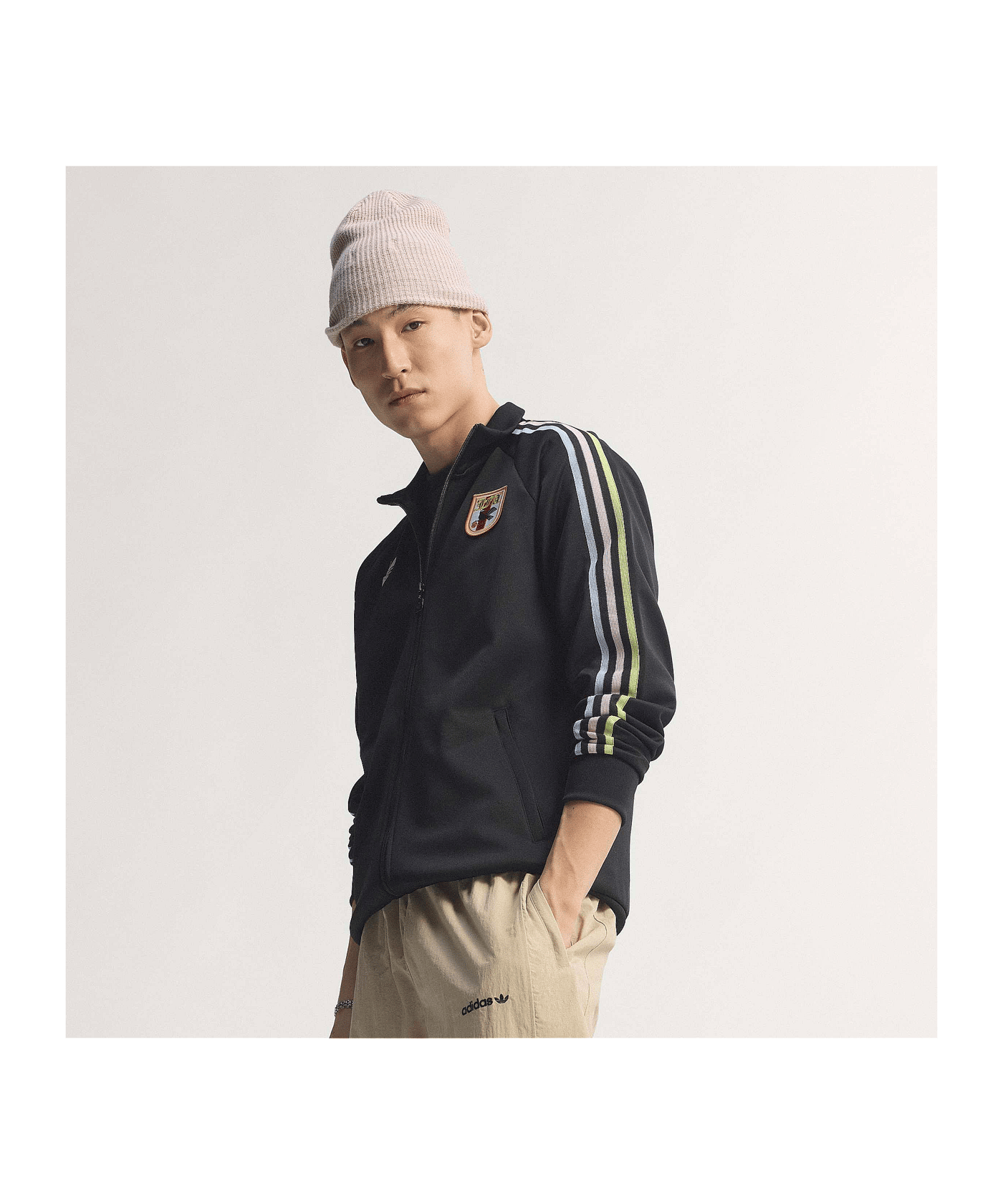 adidas JFA Japan Originals Jacke Schwarz - schwarz