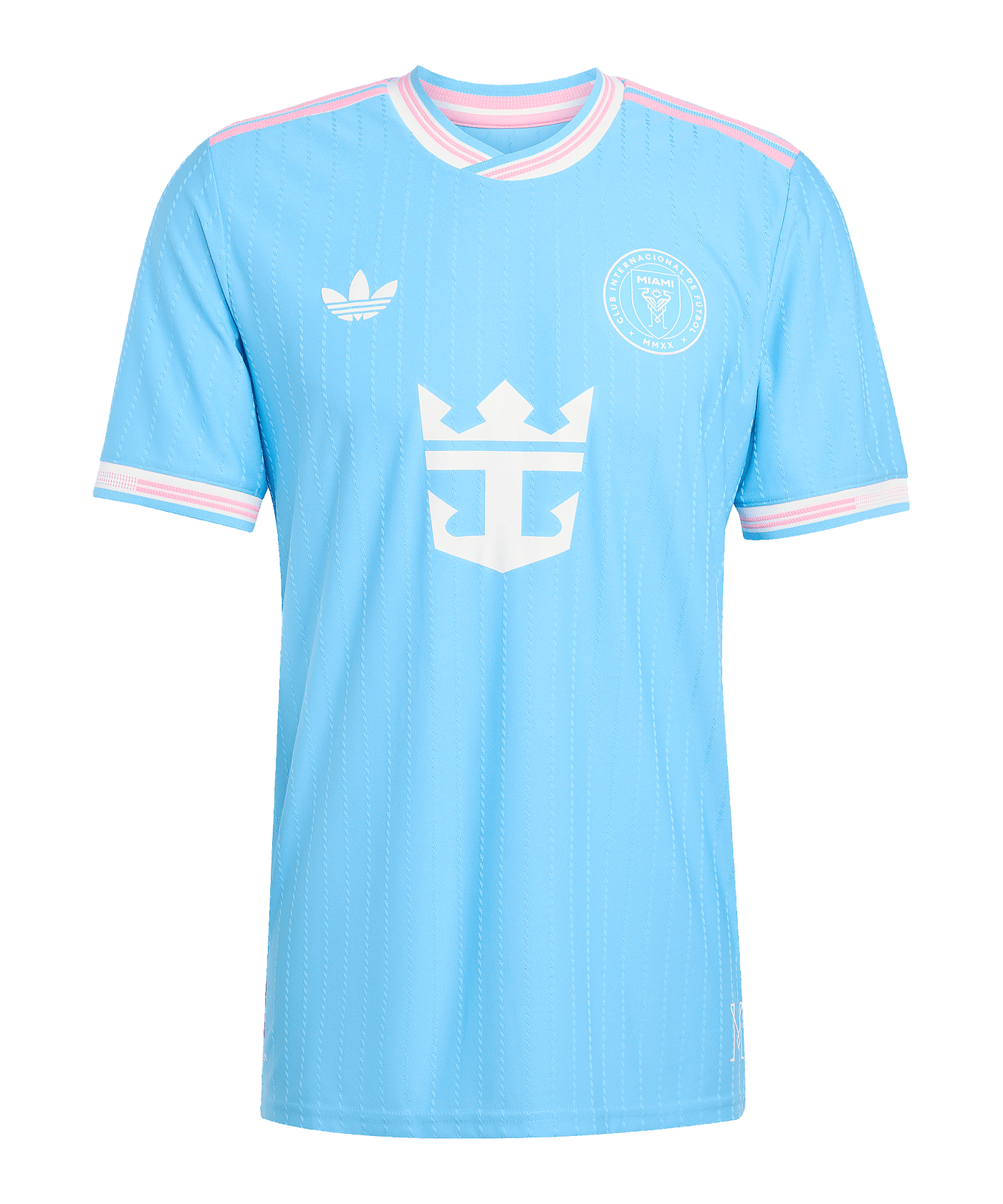 adidas Inter Miami Authentic Messi Trikot 3rd 2025/2026 Blau - blau