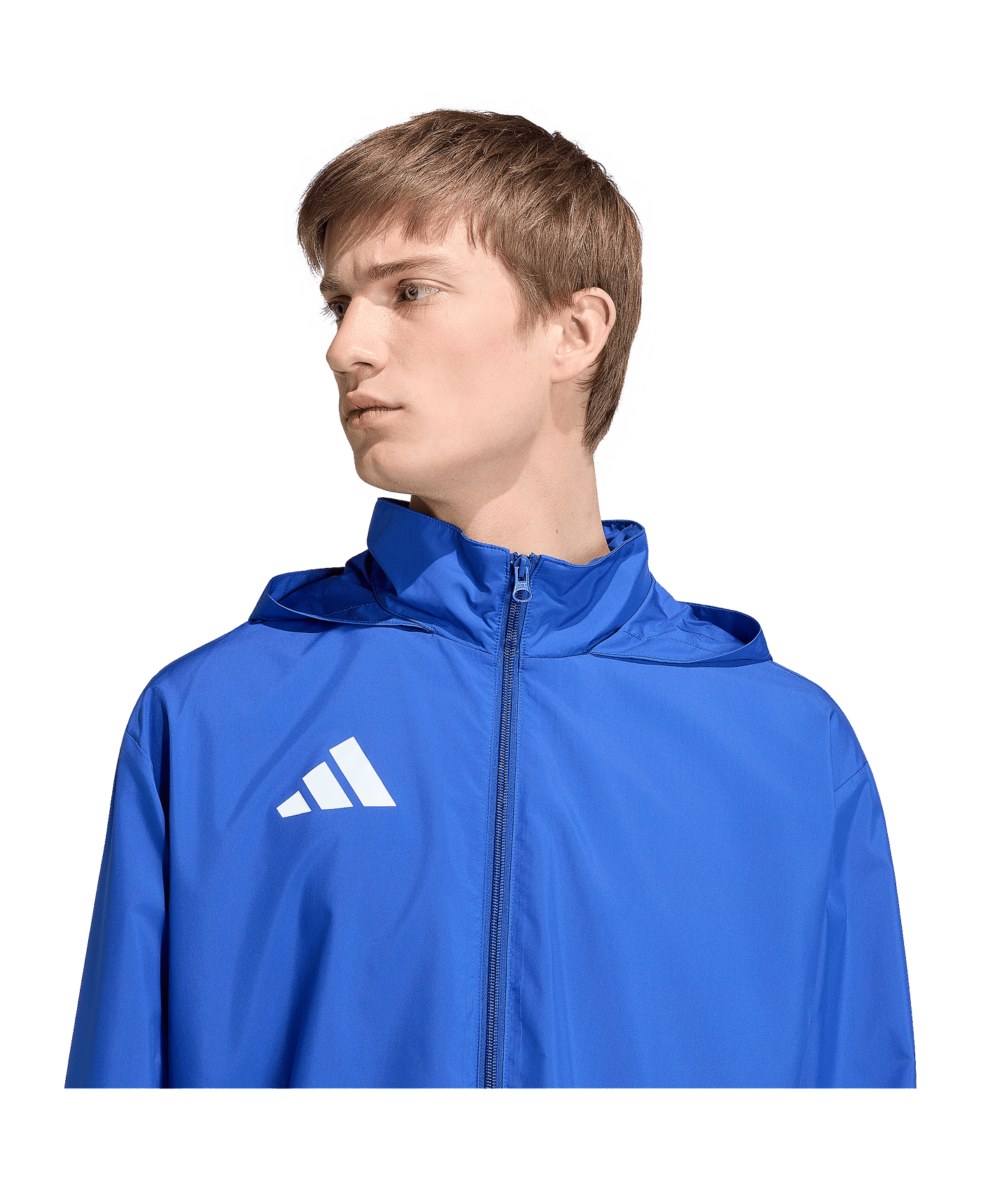 adidas Entrada 26 Regenjacke Blau - blau