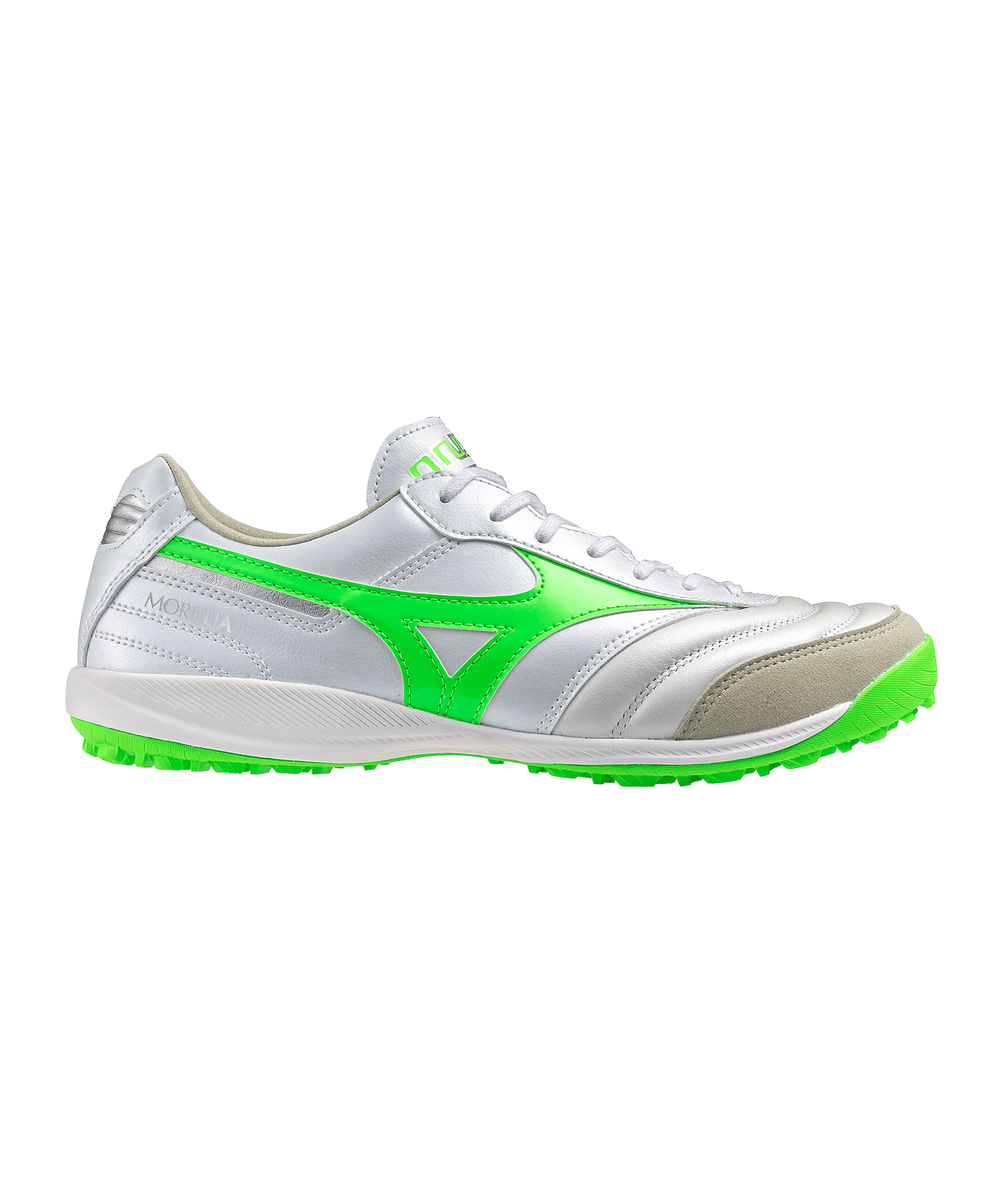 Mizuno Morelia Sala Elite TF Frontier Weiss Grün F37 - weiss