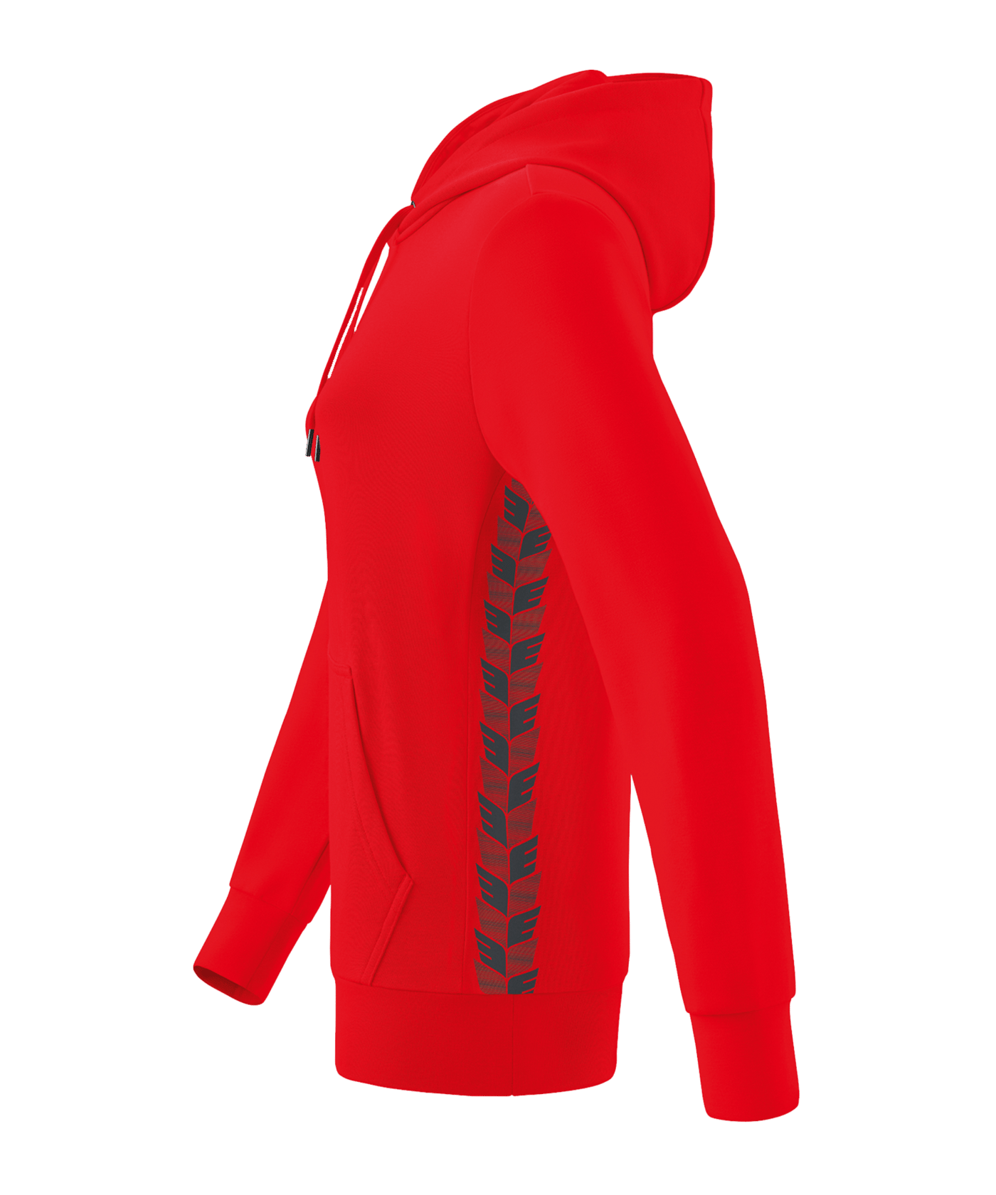 Erima Team Essential Hoody Damen Rot Grau - rot