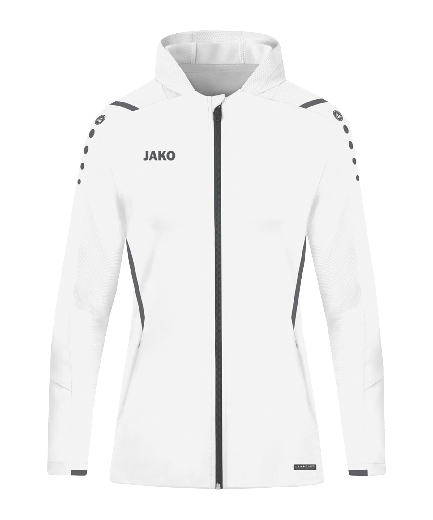 JAKO Challenge Trainingsjacke Damen Weiss F02 - weiss