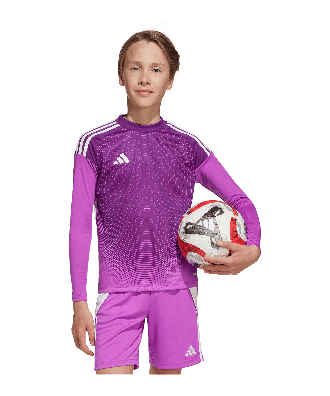 adidas Tiro 25 Competition Torwarttrikot Kids Lila - lila