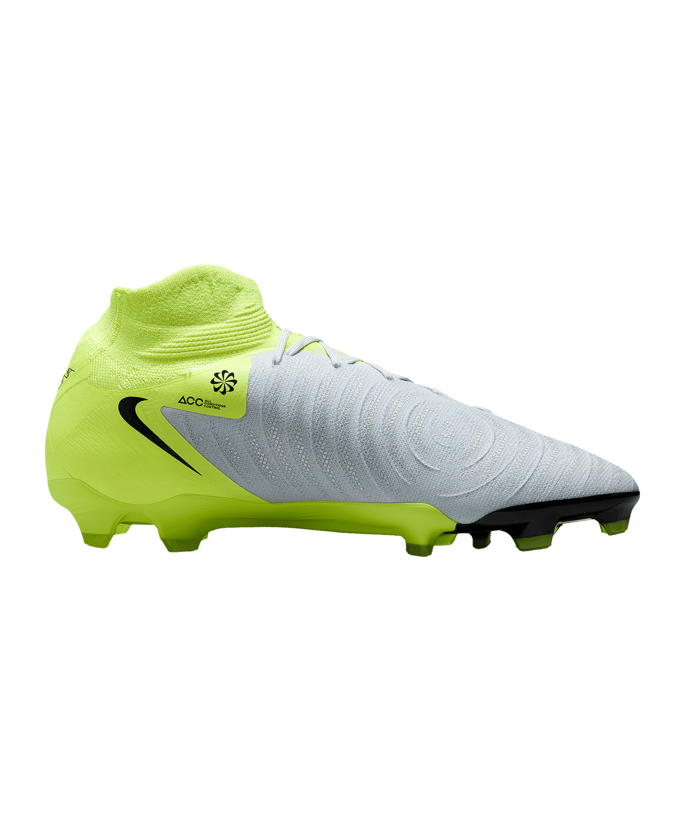 Nike Phantom Luna II Pro FG Mad Voltage Silber Schwarz F003 - silber