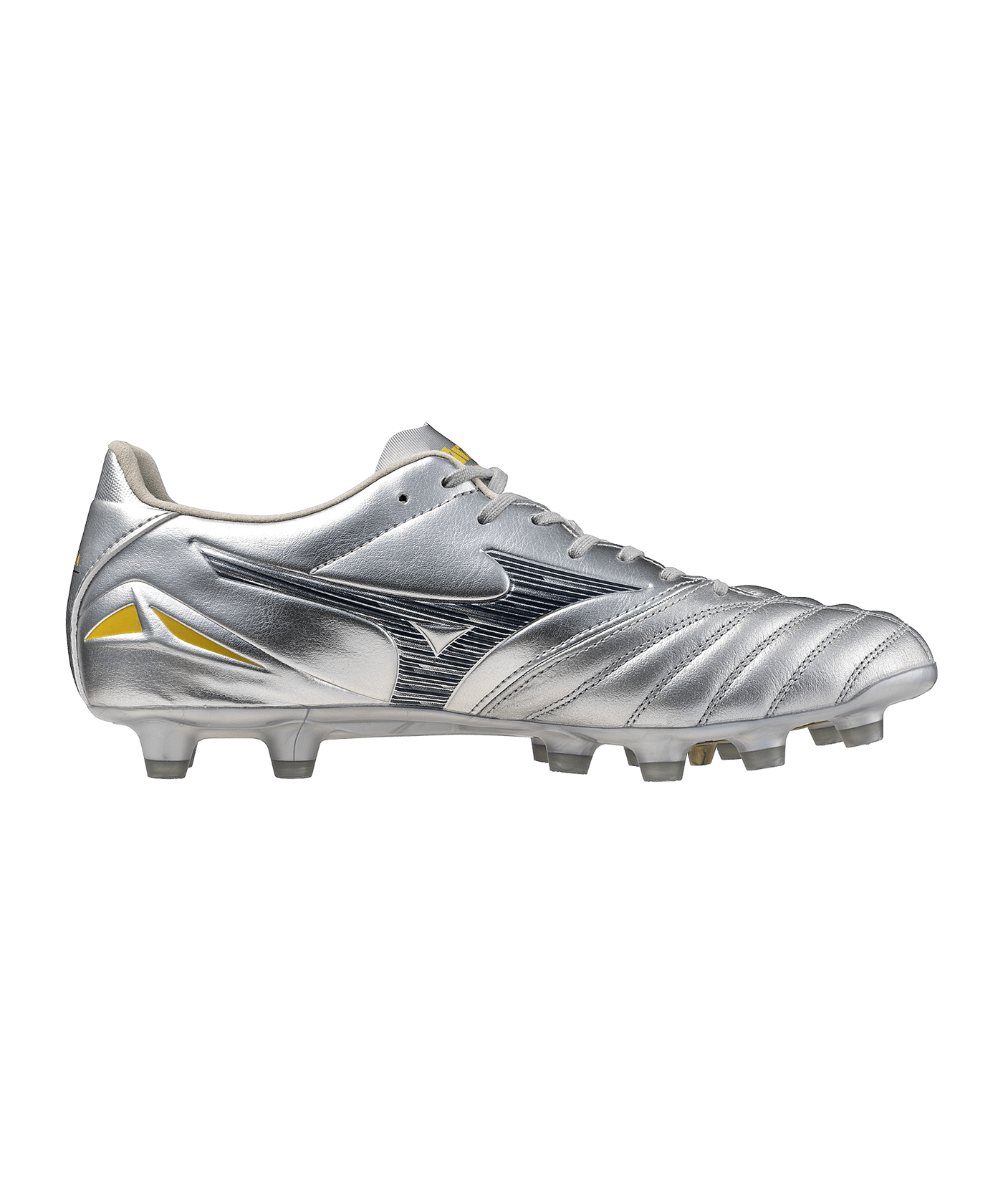 Mizuno Morelia Neo IV Pro FG Platinum Silver Silber F04 - silber
