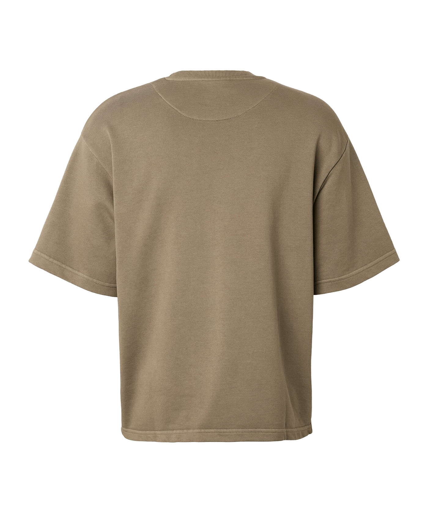 Urban Classic Heavy Washed Boxy T-Shirt Grün - gruen