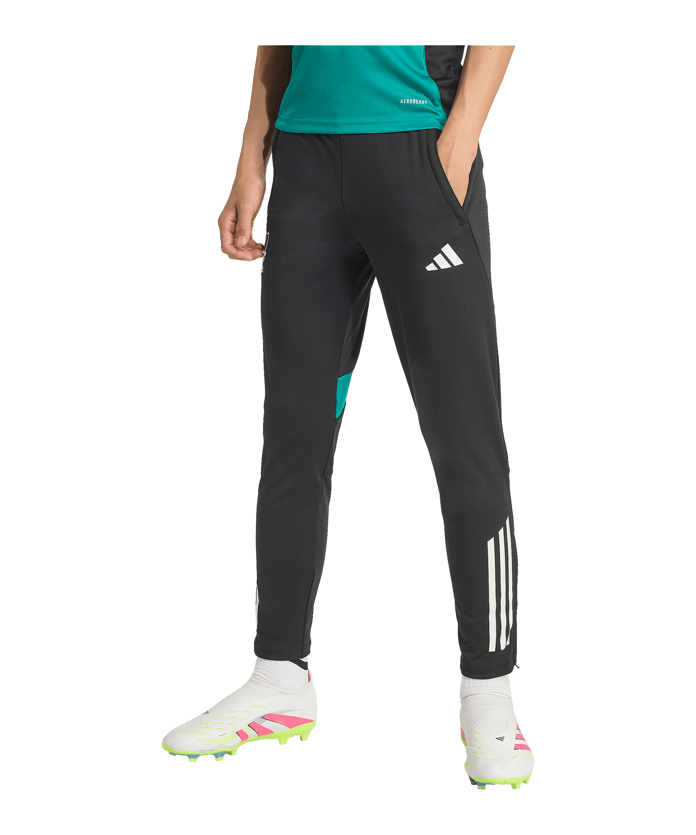 adidas FC Liverpool European Trainingshose 2025/2026 Kids Schwarz - schwarz
