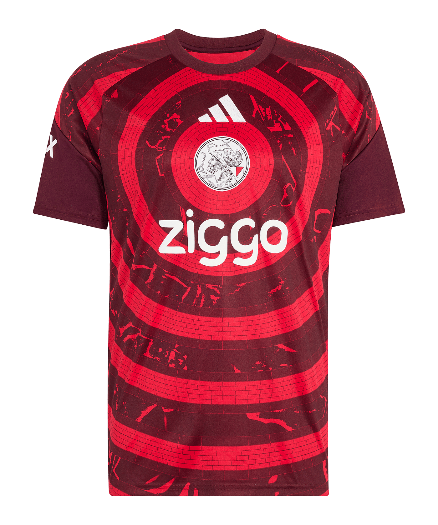 adidas Ajax Amsterdam Pre-Match Trikot 2026/2027 Rot - rot