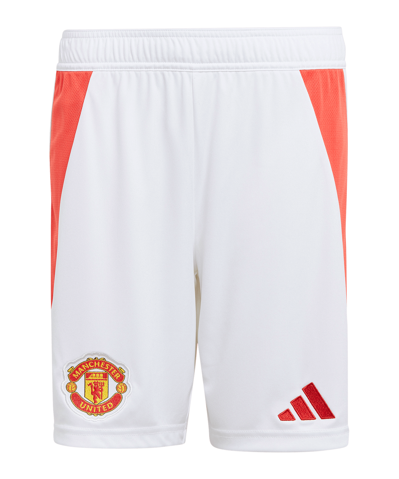 adidas Manchester United Short Home 2024/2025 Kids Weiss - weiss