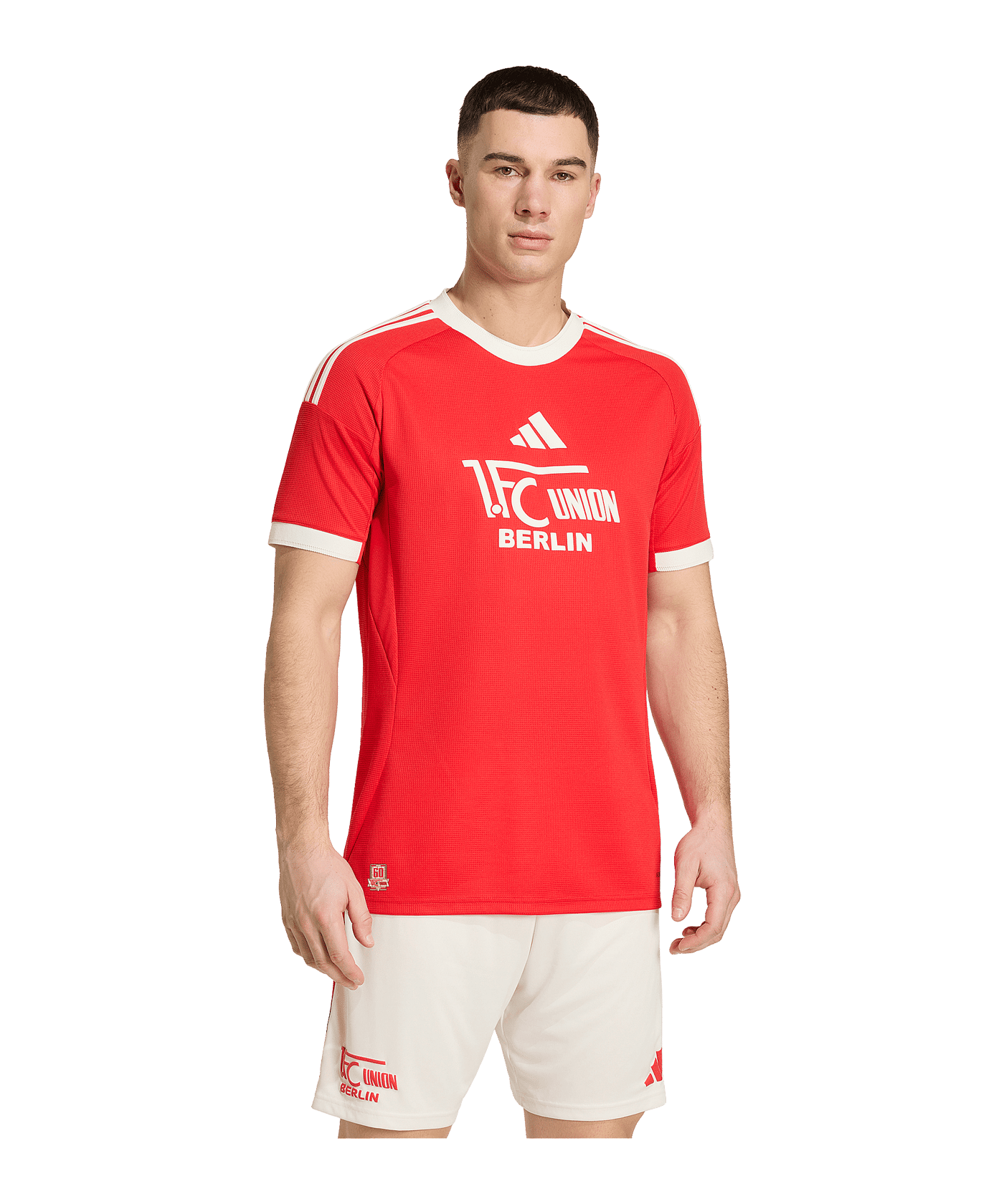 adidas 1. FC Union Berlin 4th Trikot 2025/2026 Jersey White - rot