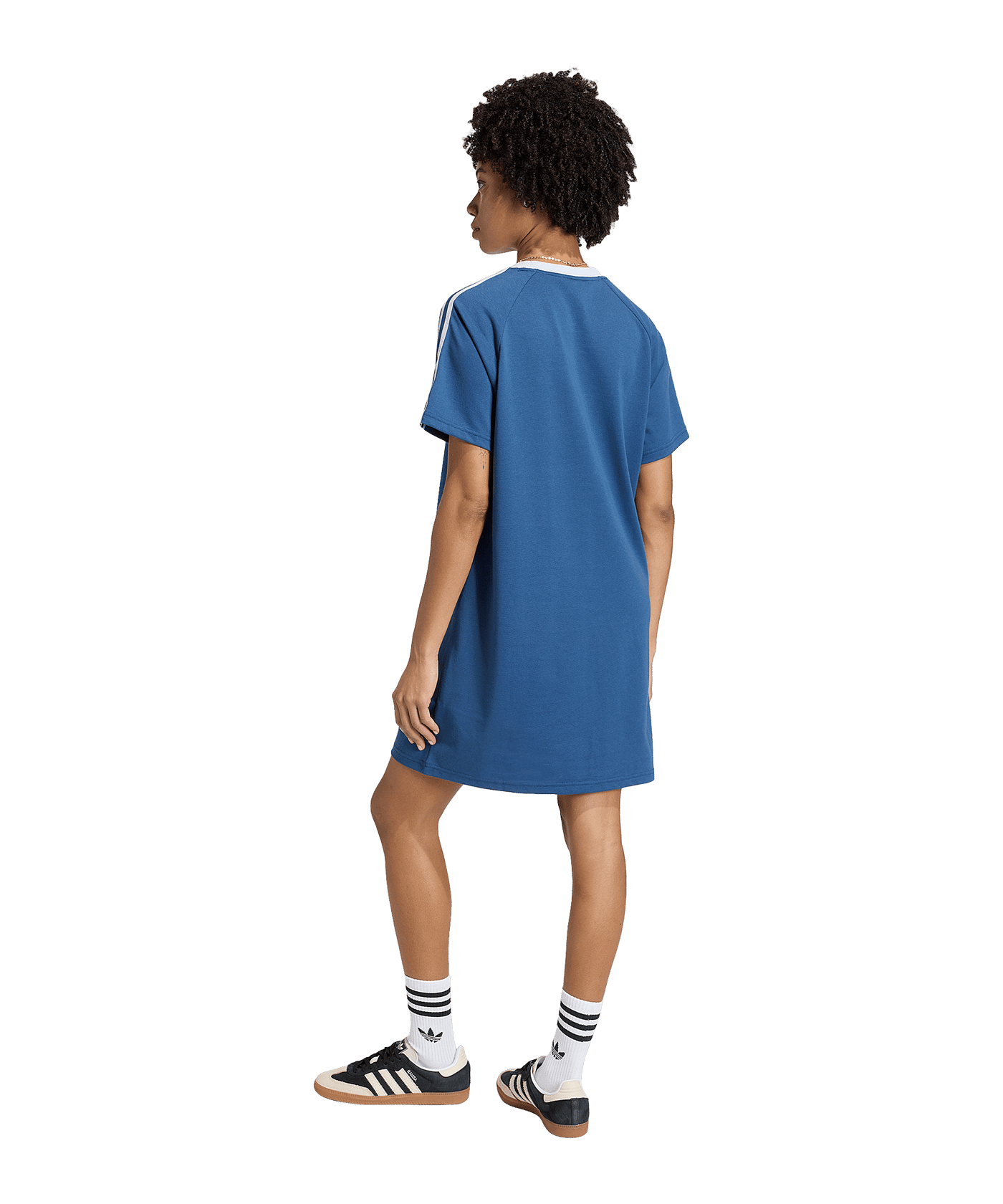adidas FIGC Italien Originals Kleid Damen Blau - blau