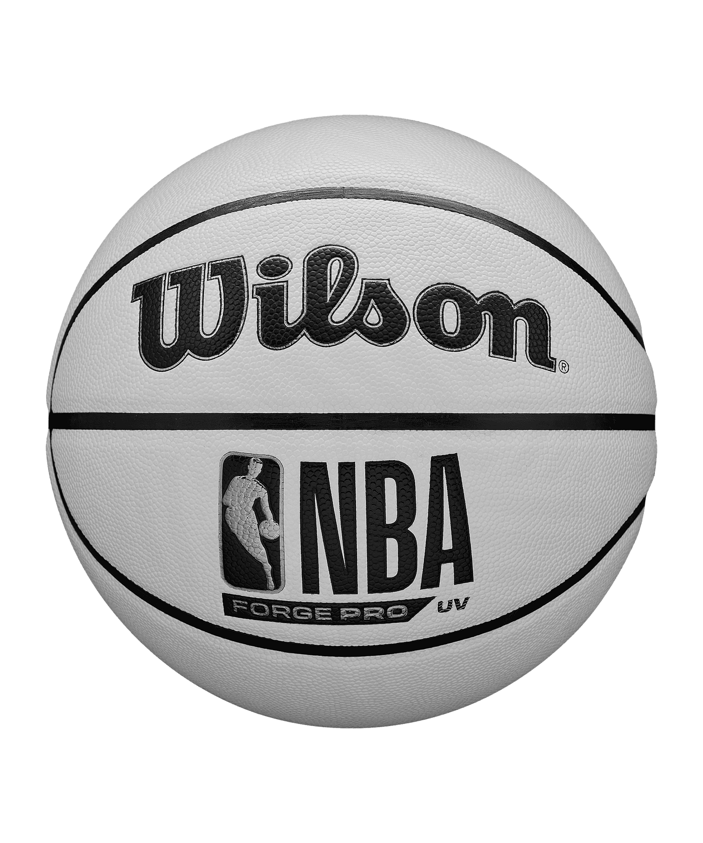 Wilson NBA Forge PRO Spielball Grau - grau