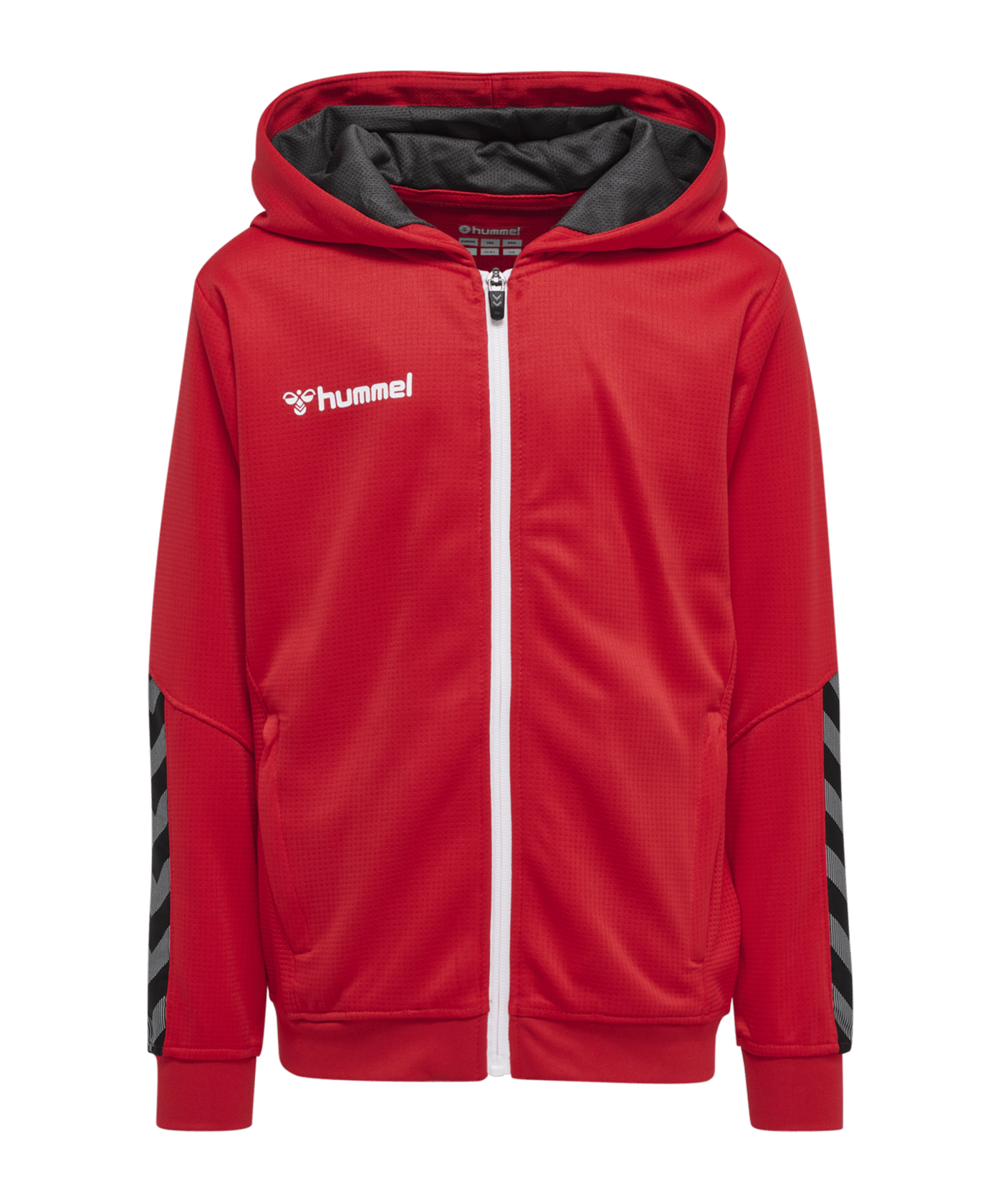 Hummel Authentic Poly Kapuzenjacke Kids F3062 - rot