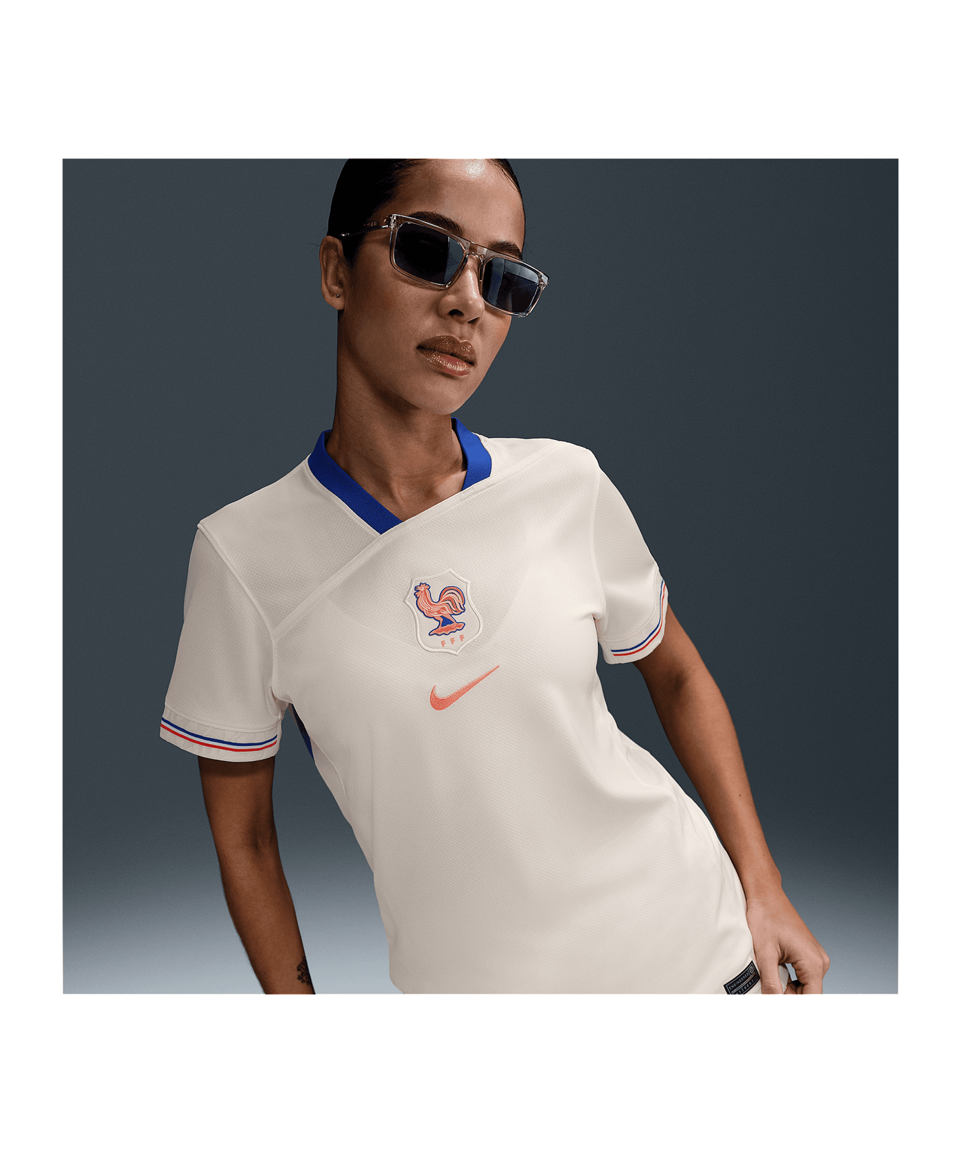 Nike France Trikot Away 2025 Damen Beige F110 - beige