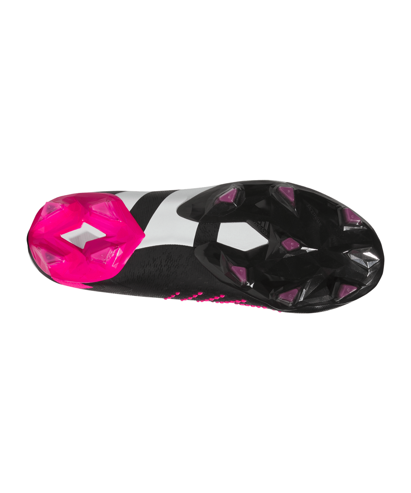 adidas Predator Accuracy.1 FG Own Your Football Schwarz Weiss Pink - schwarz