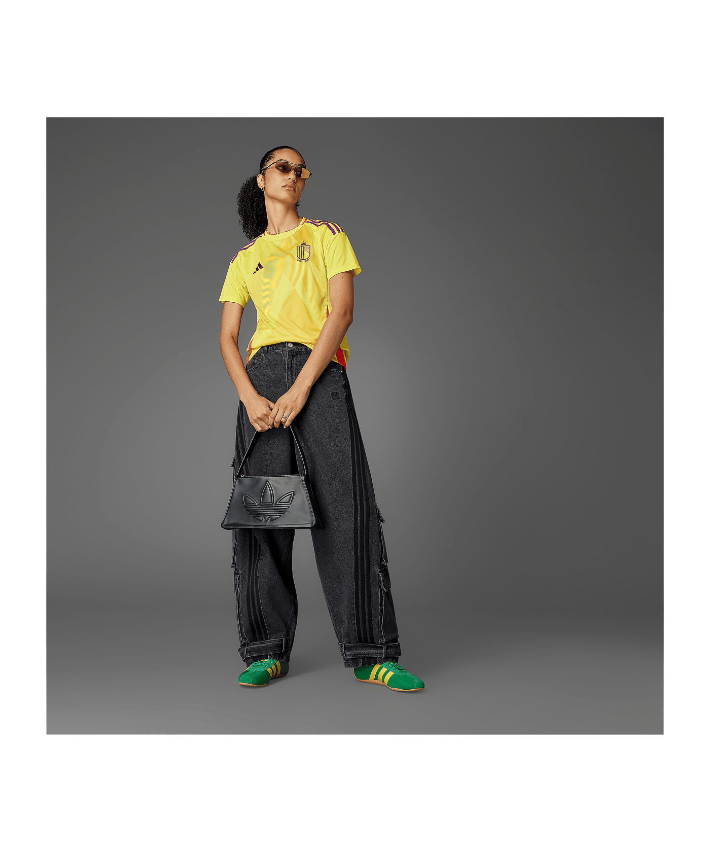 adidas Belgium Trikot Damen Gelb - gelb