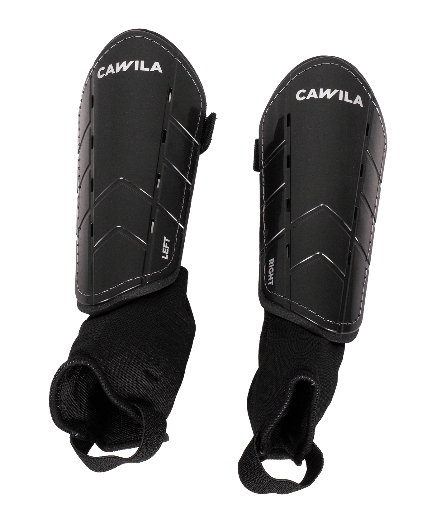 Cawila GEAR SHIN GUARDS CLASSIC mit Knöchel - weiss