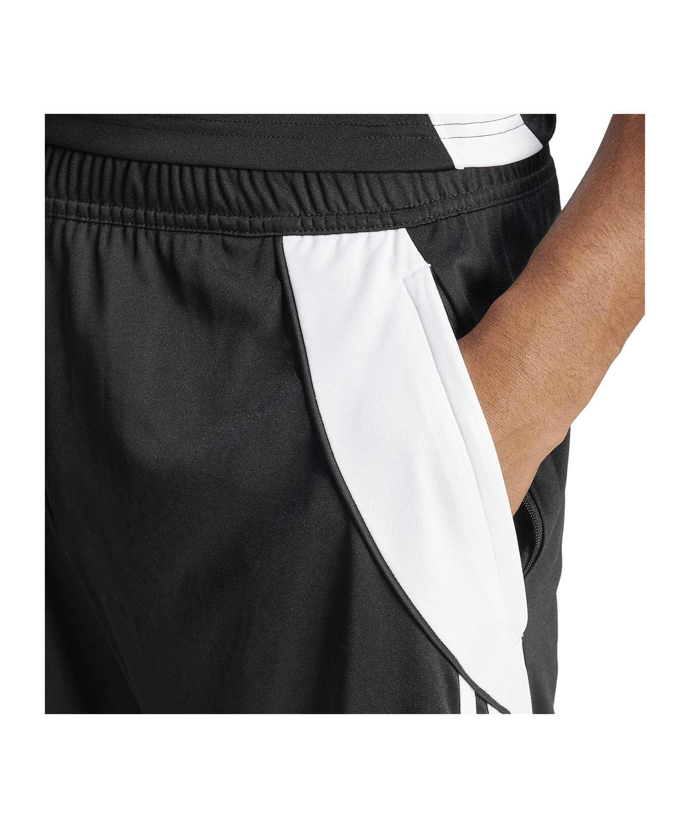 adidas Tiro 24 Trainingsshort Schwarz Weiss - weiss
