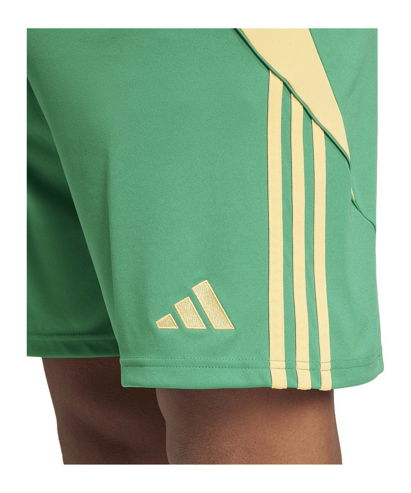 adidas Tiro 24 Short Grün Orange - gruen