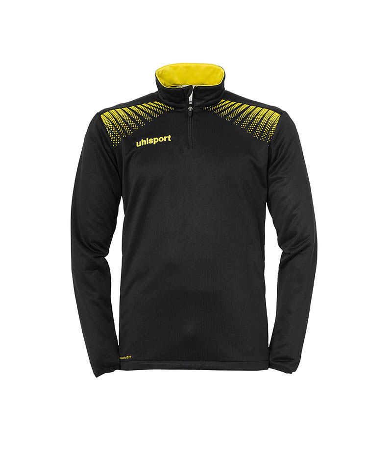 Uhlsport Goal Ziptop Schwarz Gelb F08 - schwarz