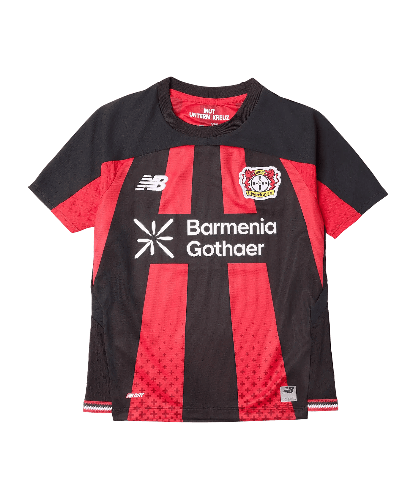 New Balance Bayer 04 Leverkusen Trikot Home 2026/2027 Kids Rot - rot