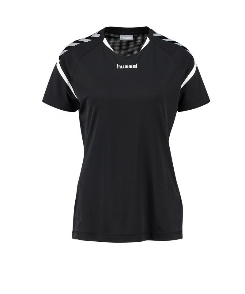 Hummel Authentic Charge SS Poly Trikot Damen F2001 - schwarz