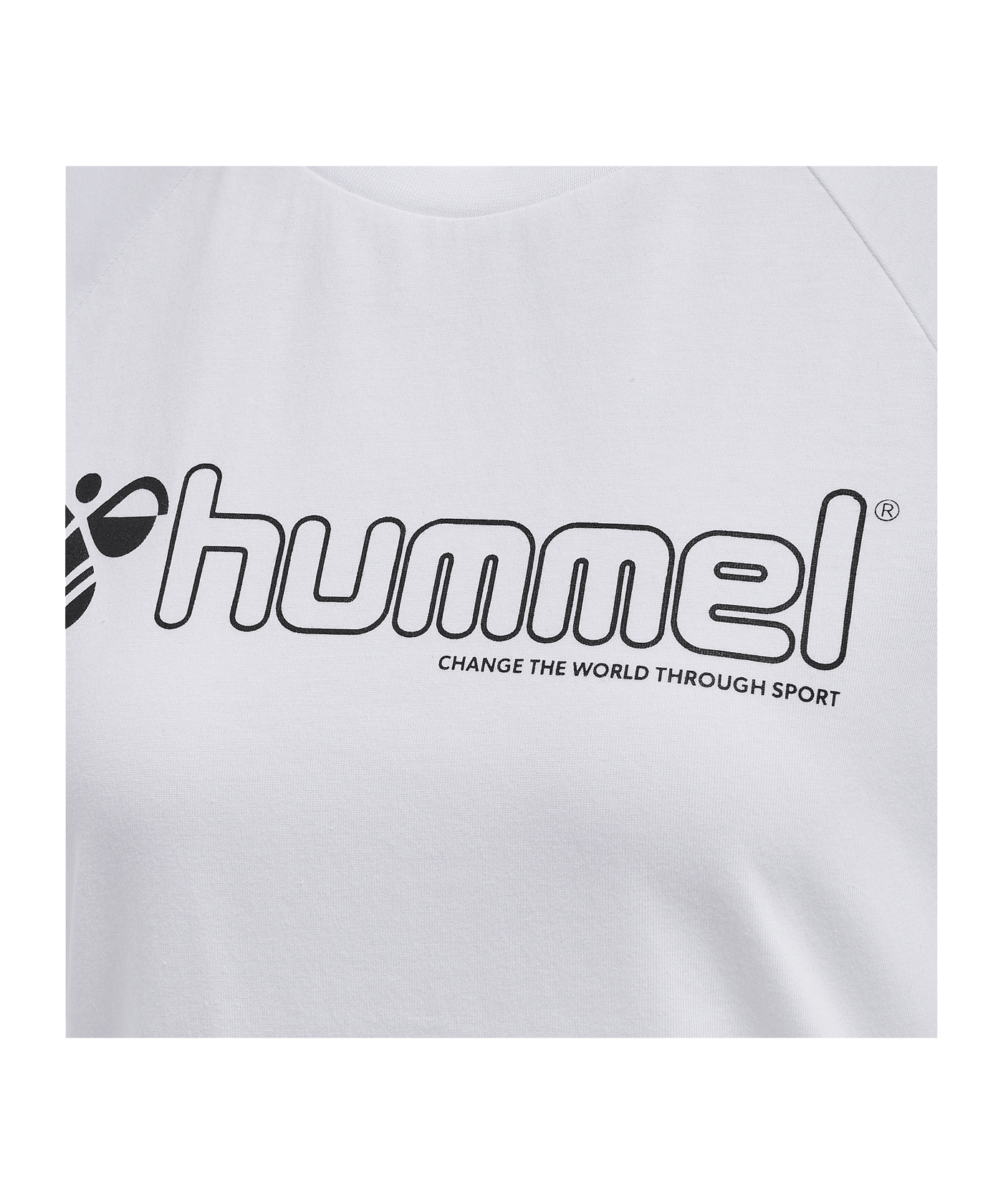 Hummel hmlNONI 2.0 T-Shirt Damen Weiss F9001 - weiss