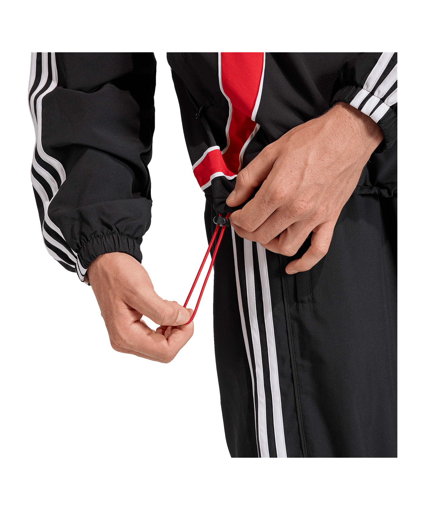 adidas Originals Teamgeist Jacke Schwarz - schwarz