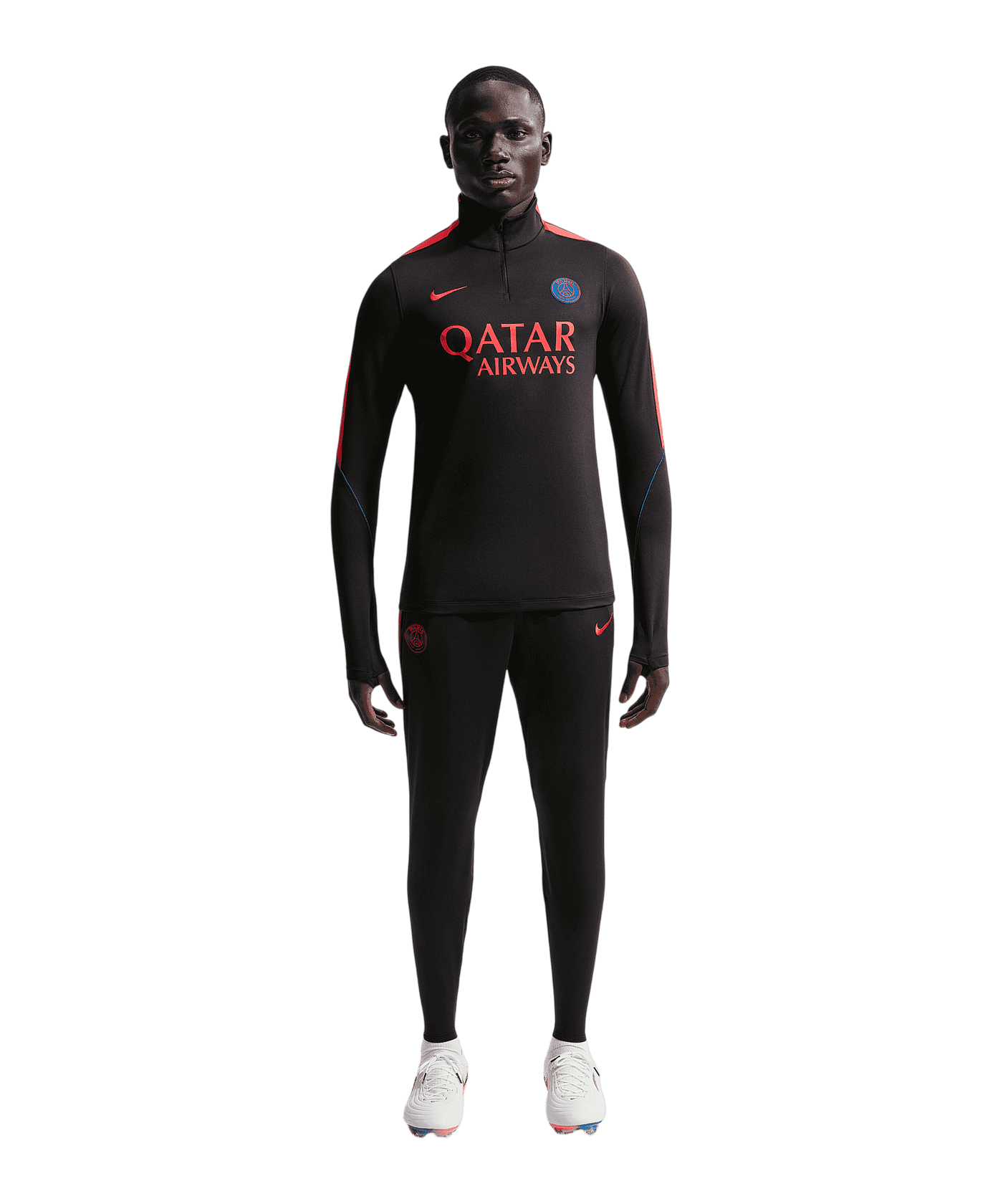 Nike Paris Saint-Germain Strike Drilltop Schwarz F010 - schwarz