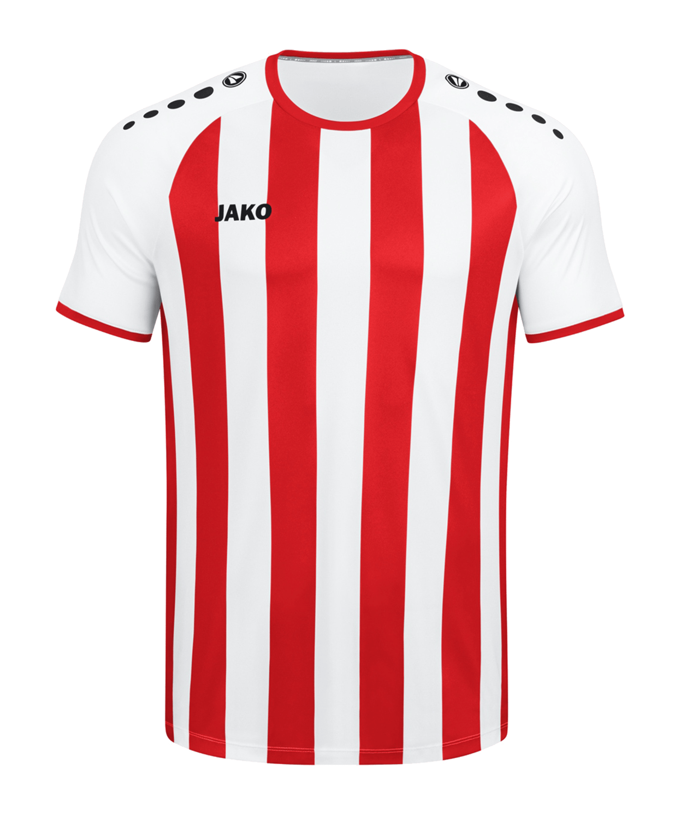 JAKO Inter Trikot Kids Weiss Rot F011 - weiss