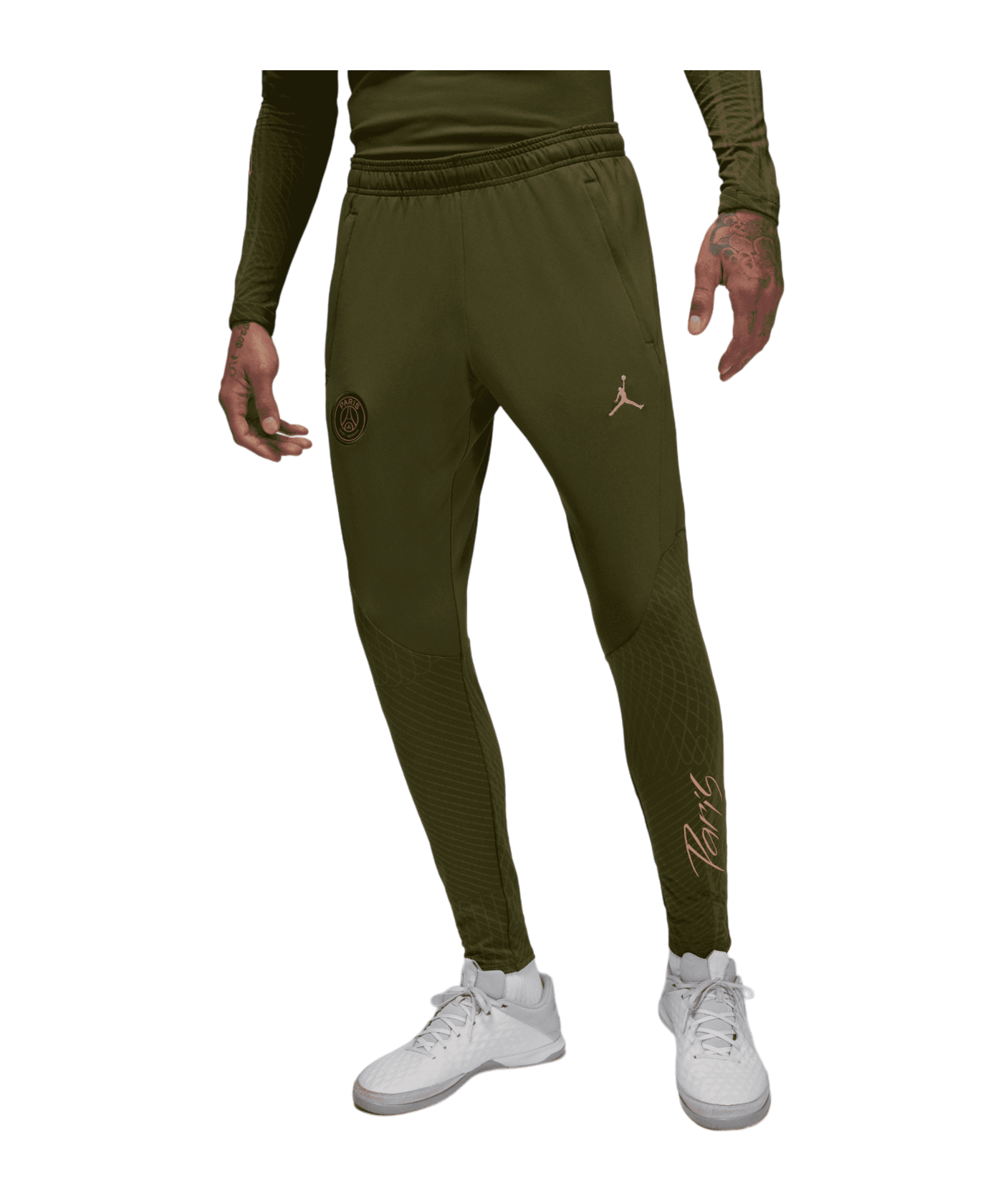 Nike Paris St. Germain Trainingshose Grün F326 - gruen