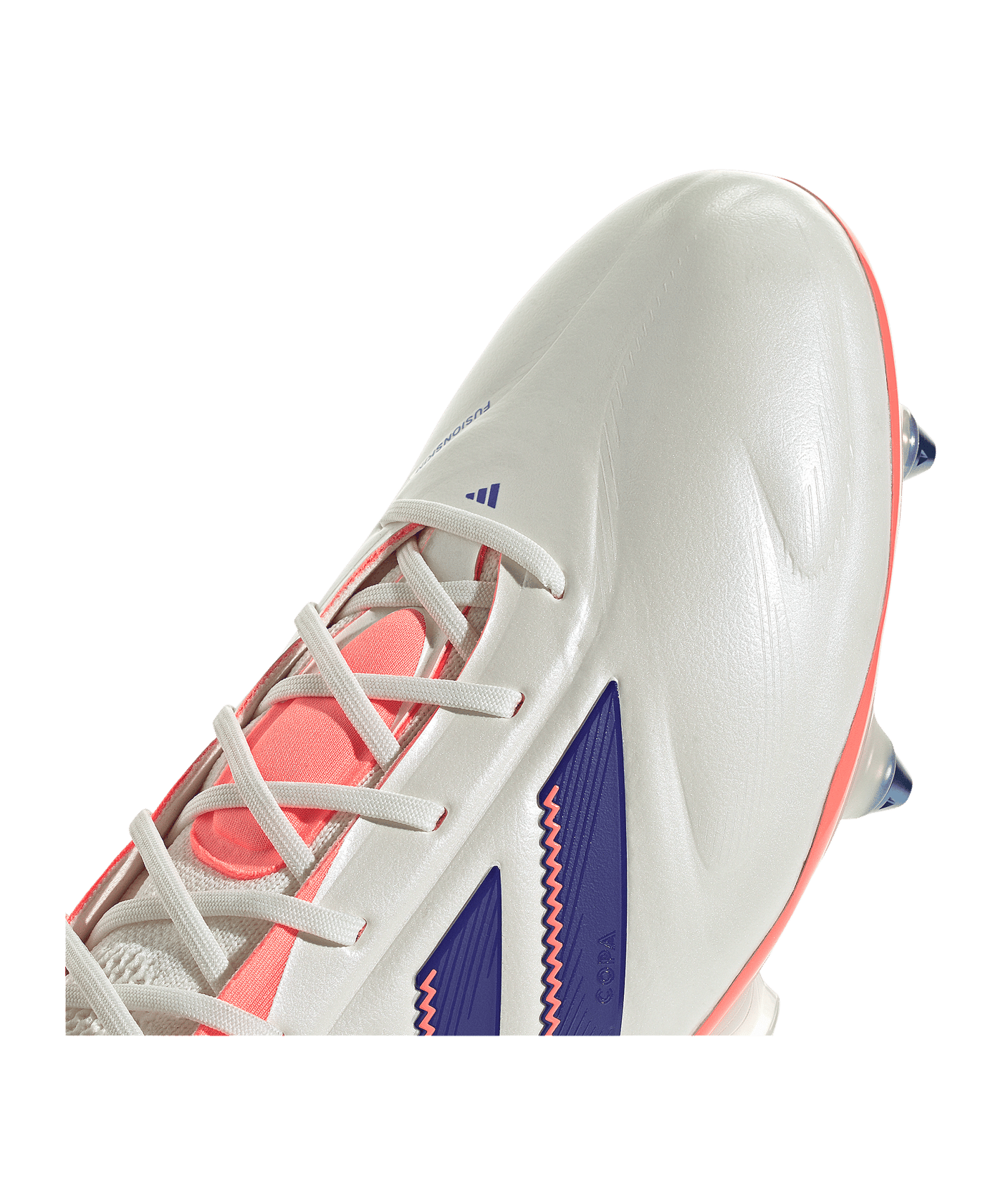 adidas Copa Pure III Elite SG Coral Blaze Weiß - weiss