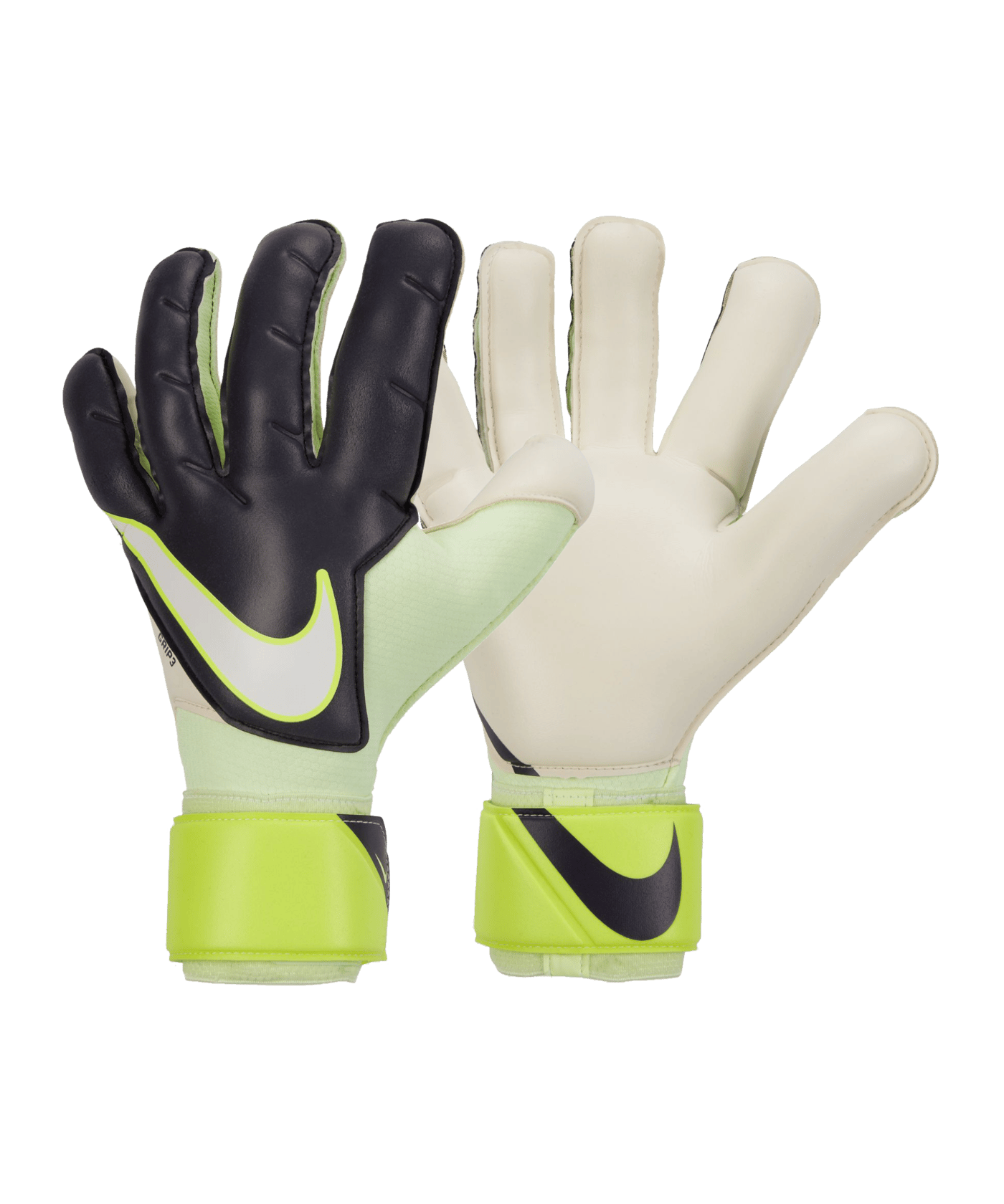 Nike Grip3 Torwarthandschuhe Luminous Grau F015 - grau