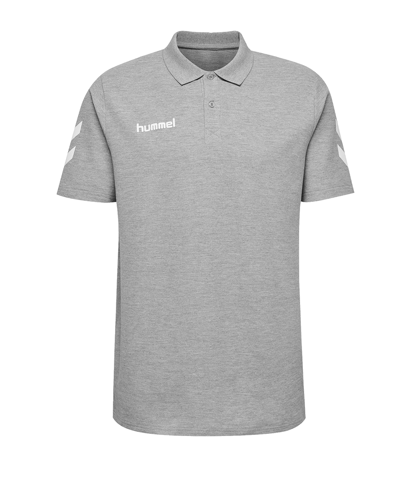 Hummel Cotton Poloshirt Grau F2006 - grau