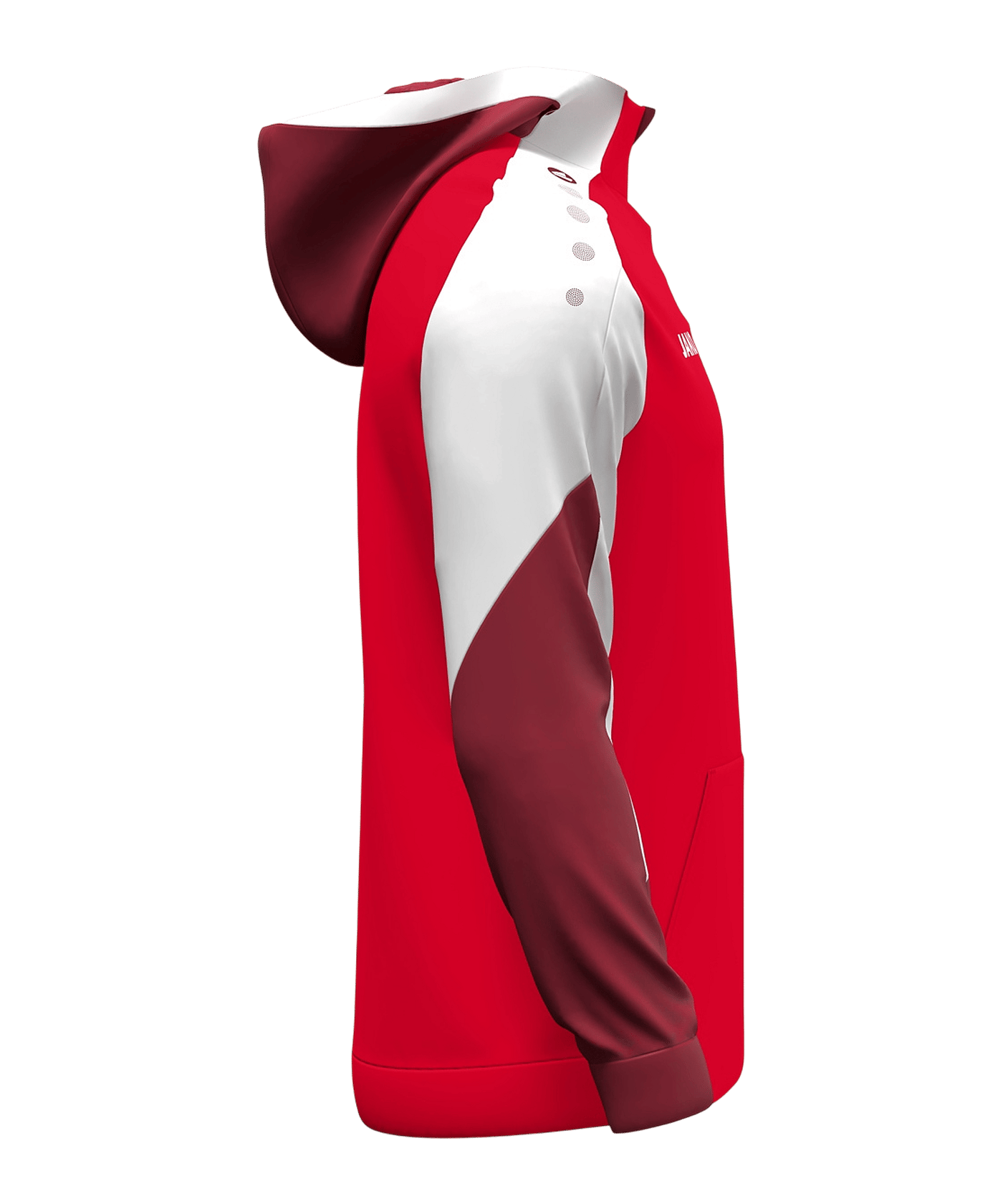 JAKO Dynamic Kapuzenjacke Kids Rot F114 - rot