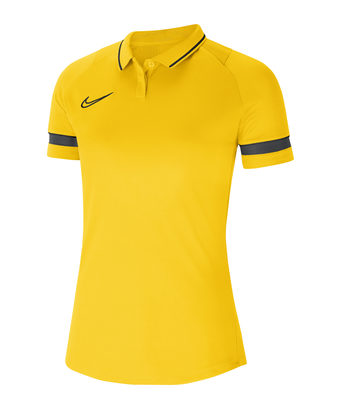 Nike Academy Poloshirt Damen Gelb Schwarz F719 - gelb