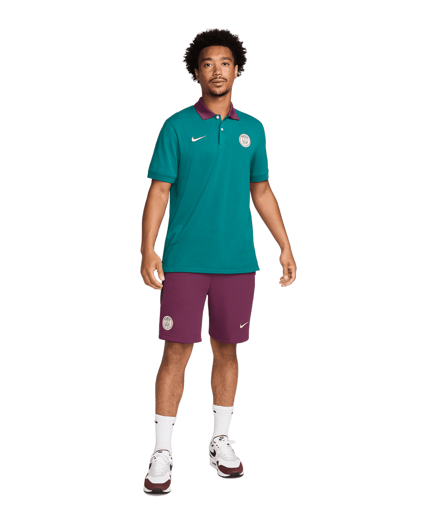 Nike Paris St. Germain Tech Fleece Short Rot F610 - rot