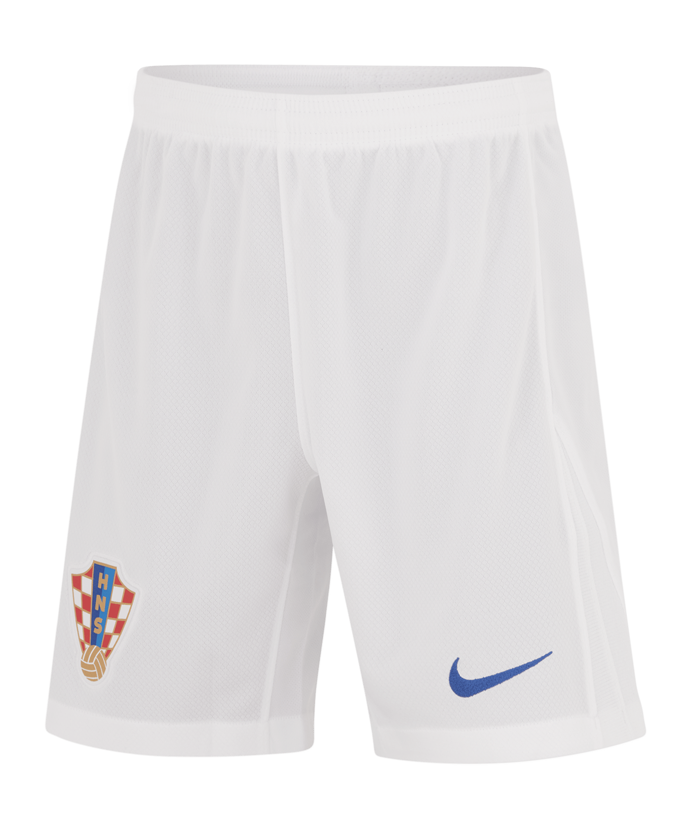 Nike Kroatien Short EM 2024 Kids Weiss Blau F100 - weiss
